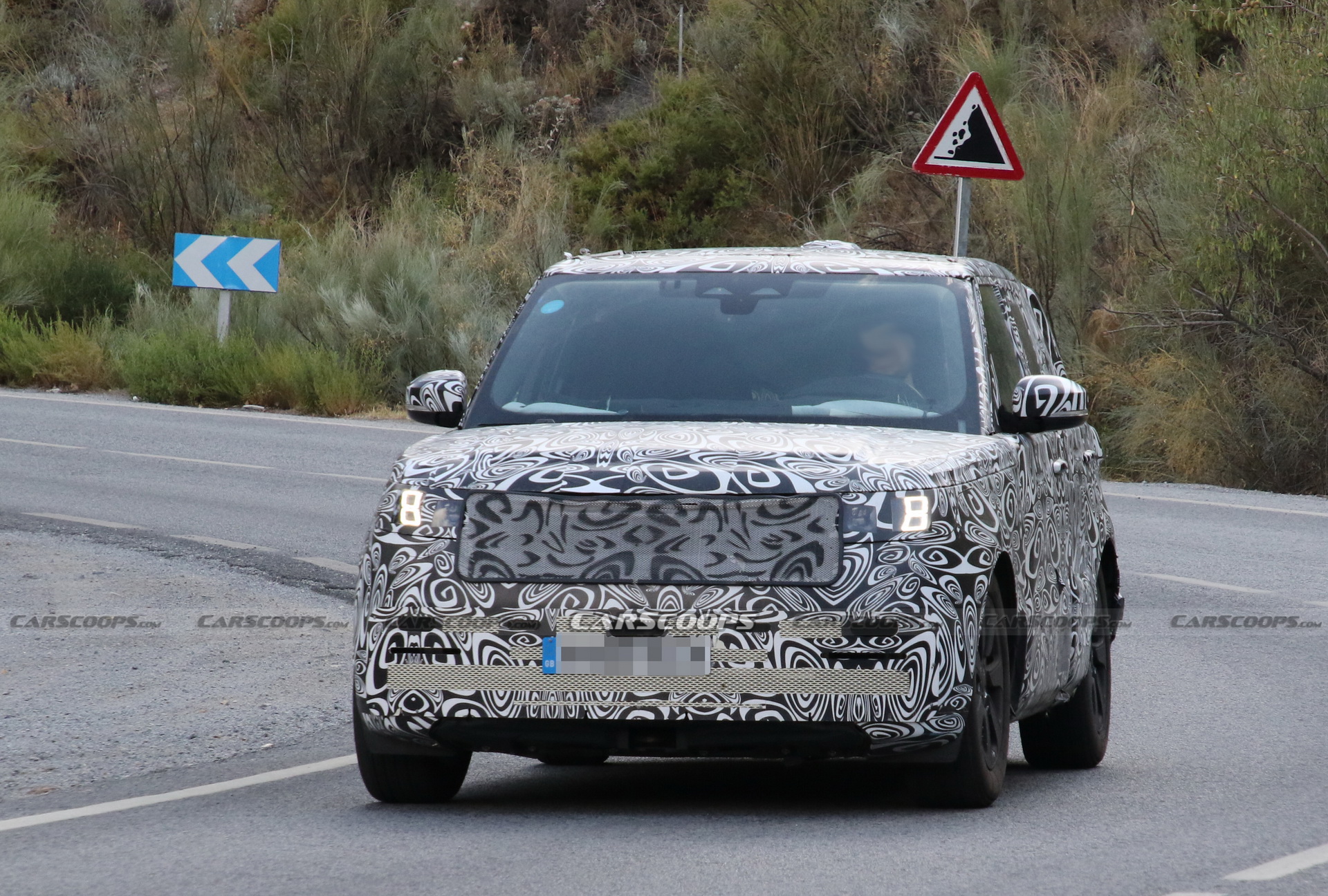 2023 Range Rover Spotted In Hot SVR Guise Under Heavy Camouflage