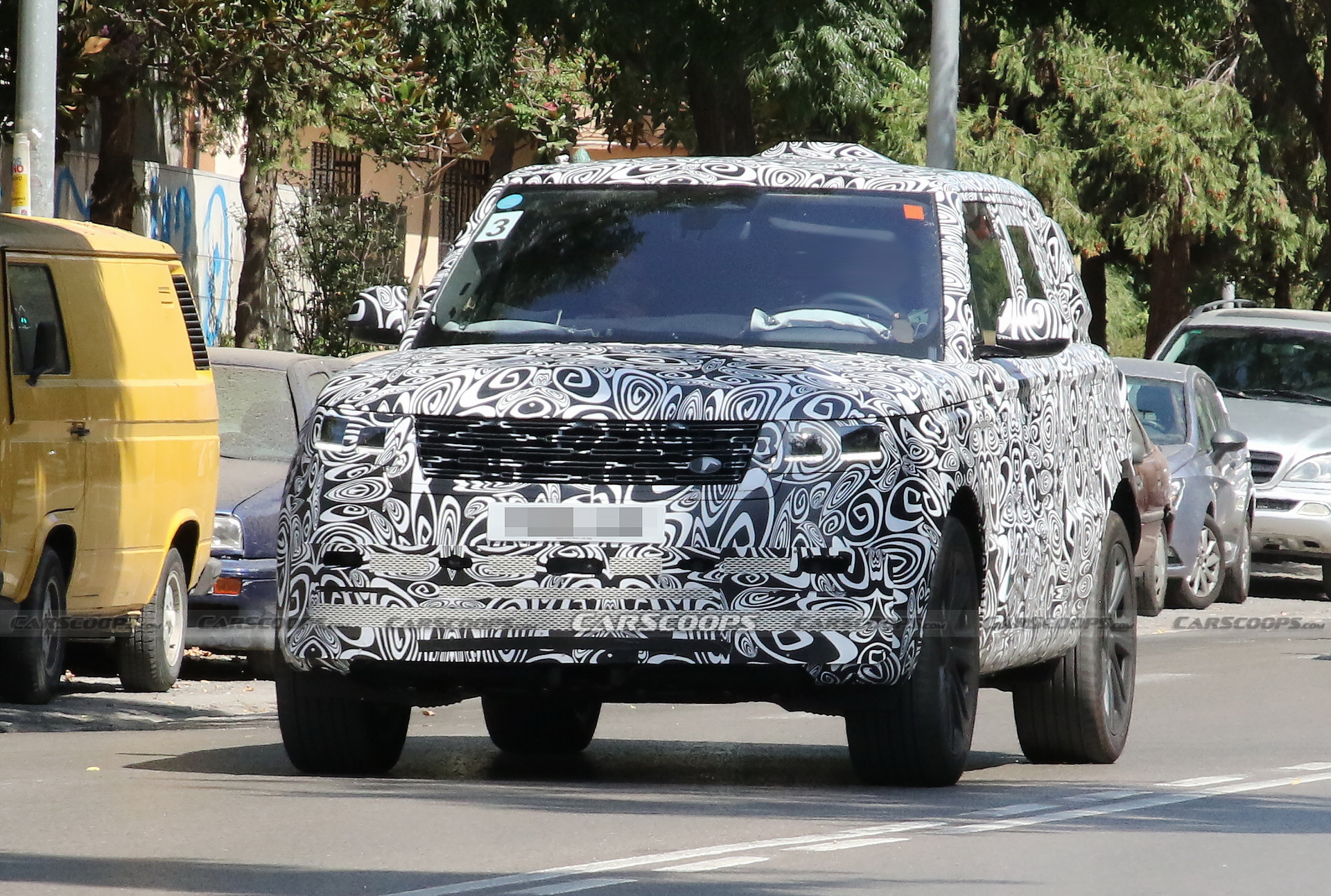 2023 Range Rover Spotted In Hot SVR Guise Under Heavy Camouflage