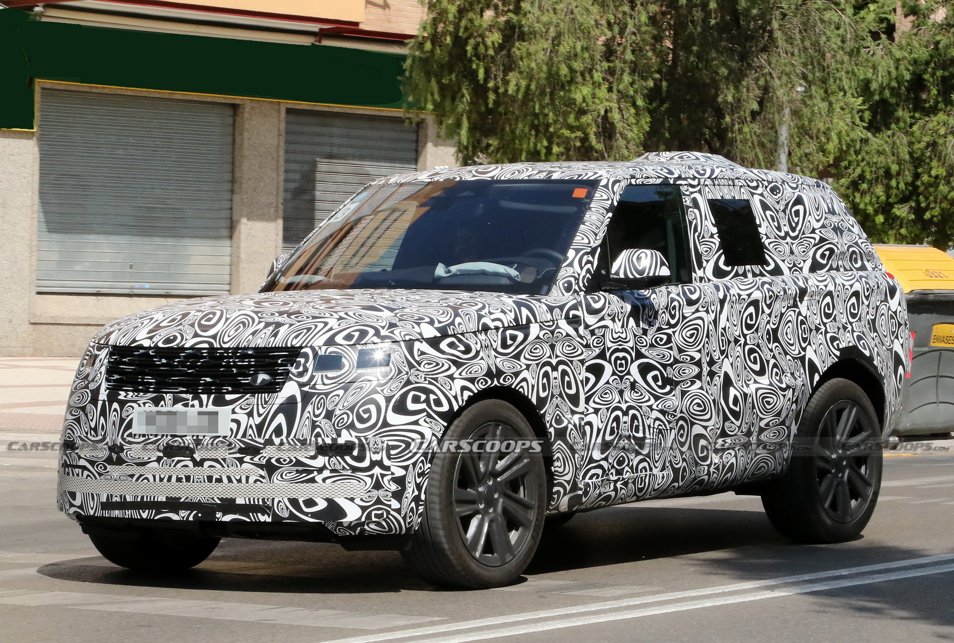2023 Range Rover Spotted In Hot SVR Guise Under Heavy Camouflage