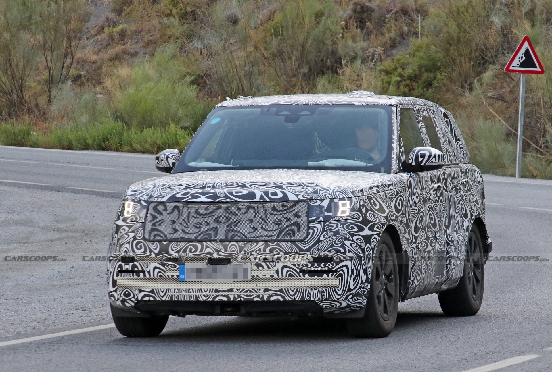 2023 Range Rover Spotted In Hot SVR Guise Under Heavy Camouflage