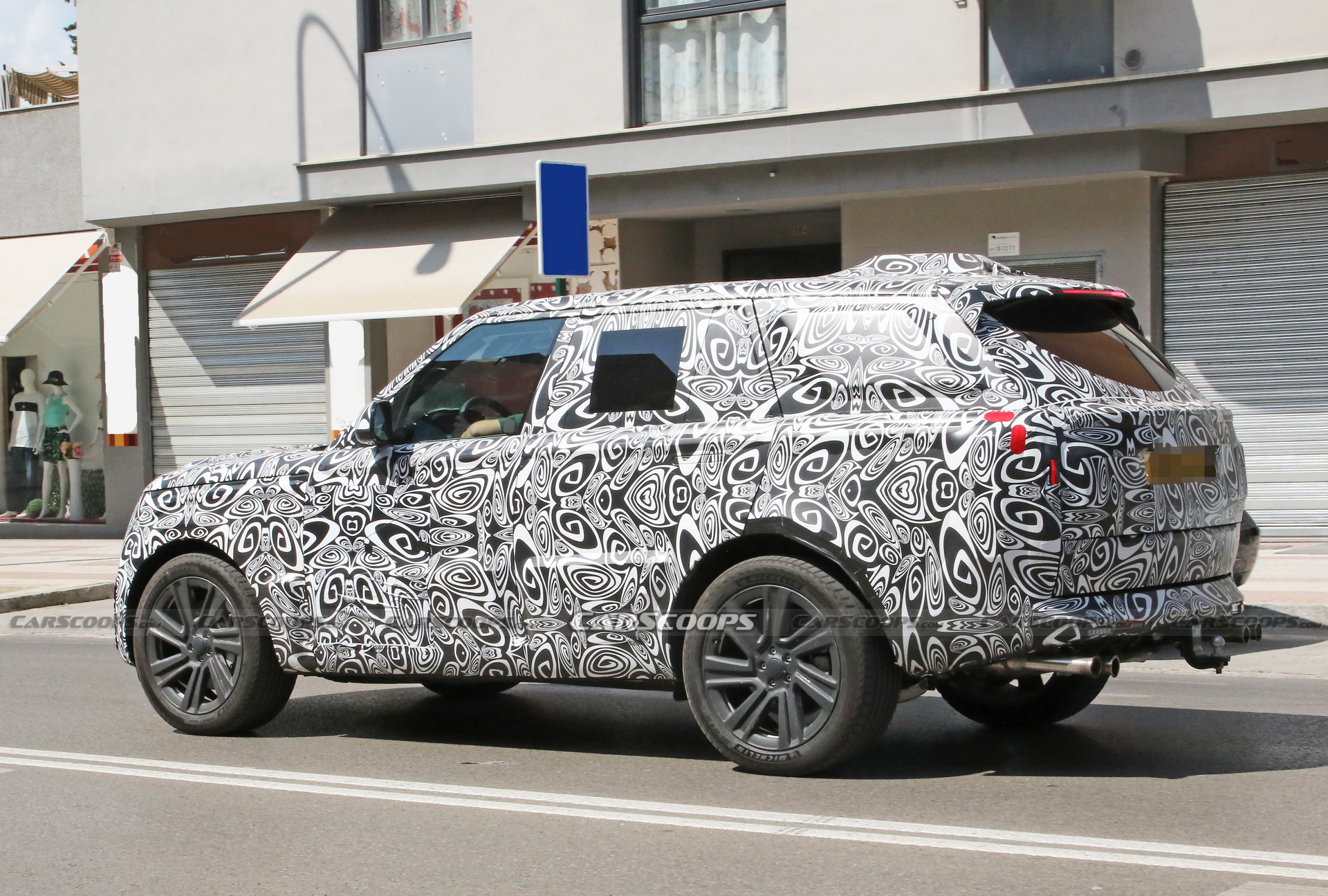 2023 Range Rover Spotted In Hot SVR Guise Under Heavy Camouflage