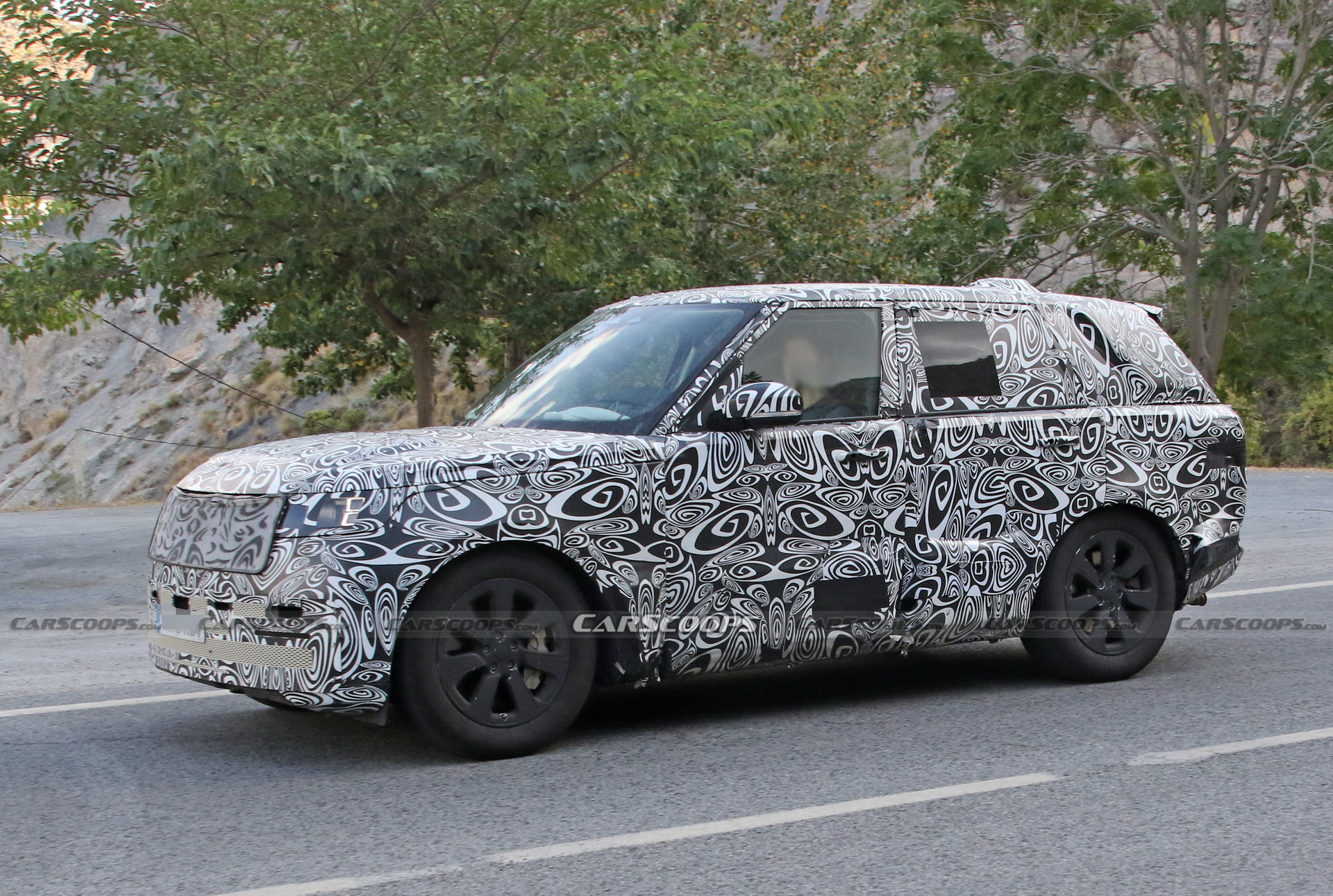 2023 Range Rover Spotted In Hot SVR Guise Under Heavy Camouflage
