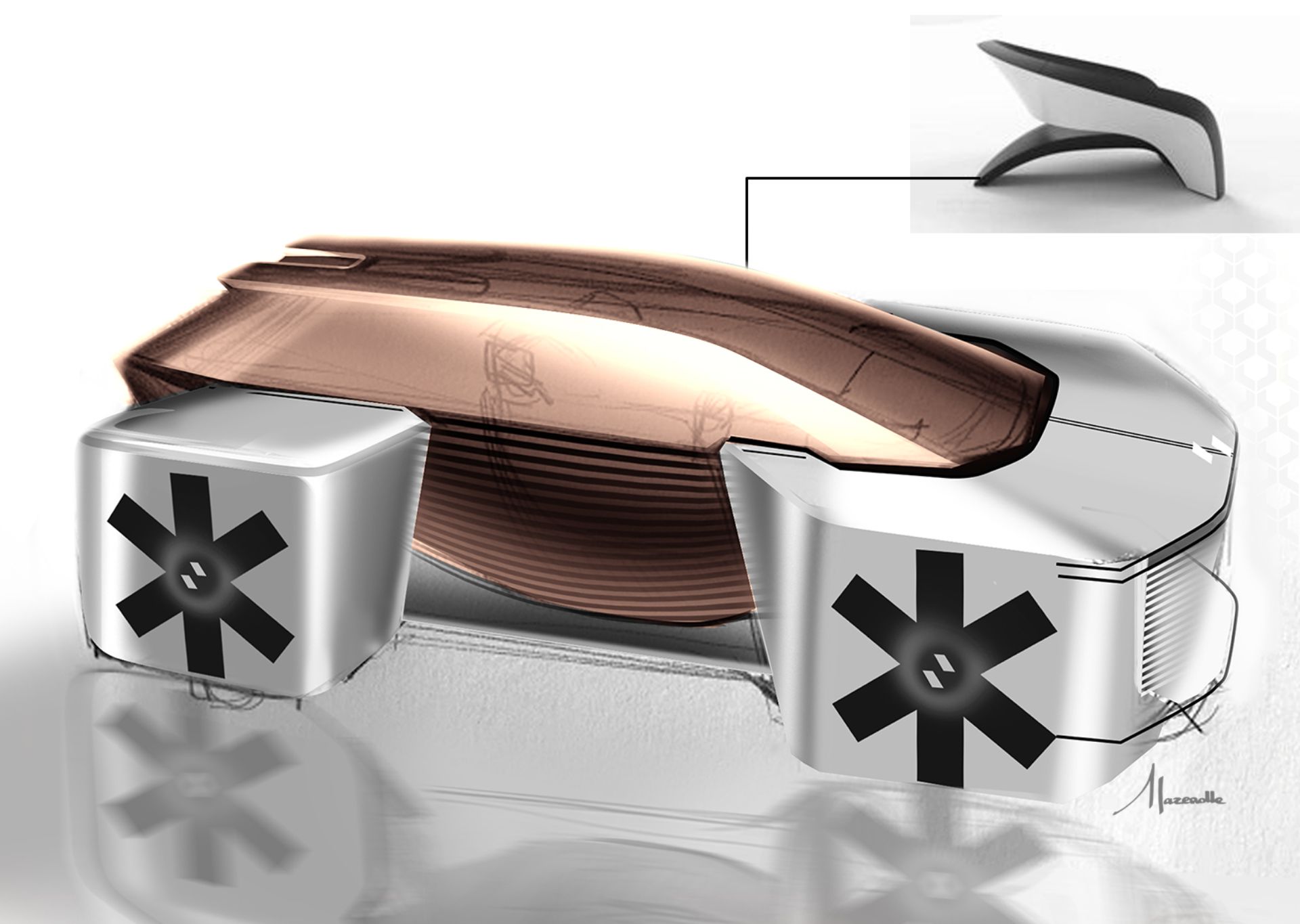 Future Renault Clio EV Envisioned By Design Students