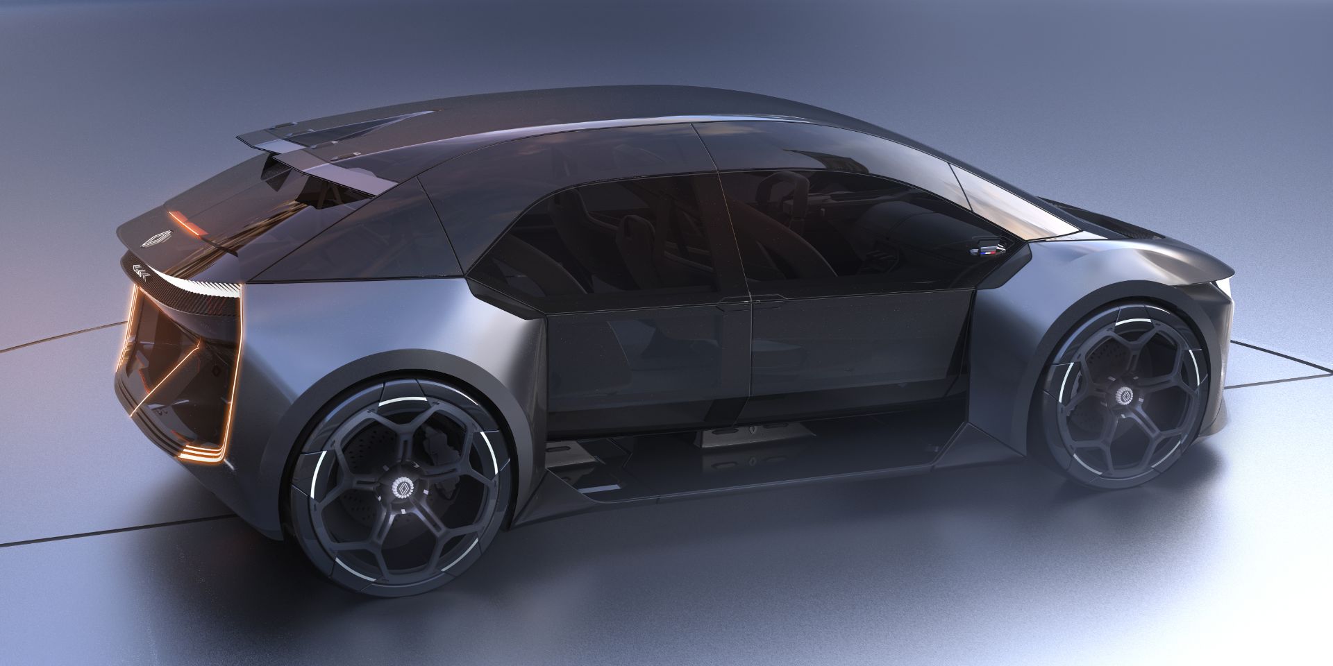 Future Renault Clio EV Envisioned By Design Students