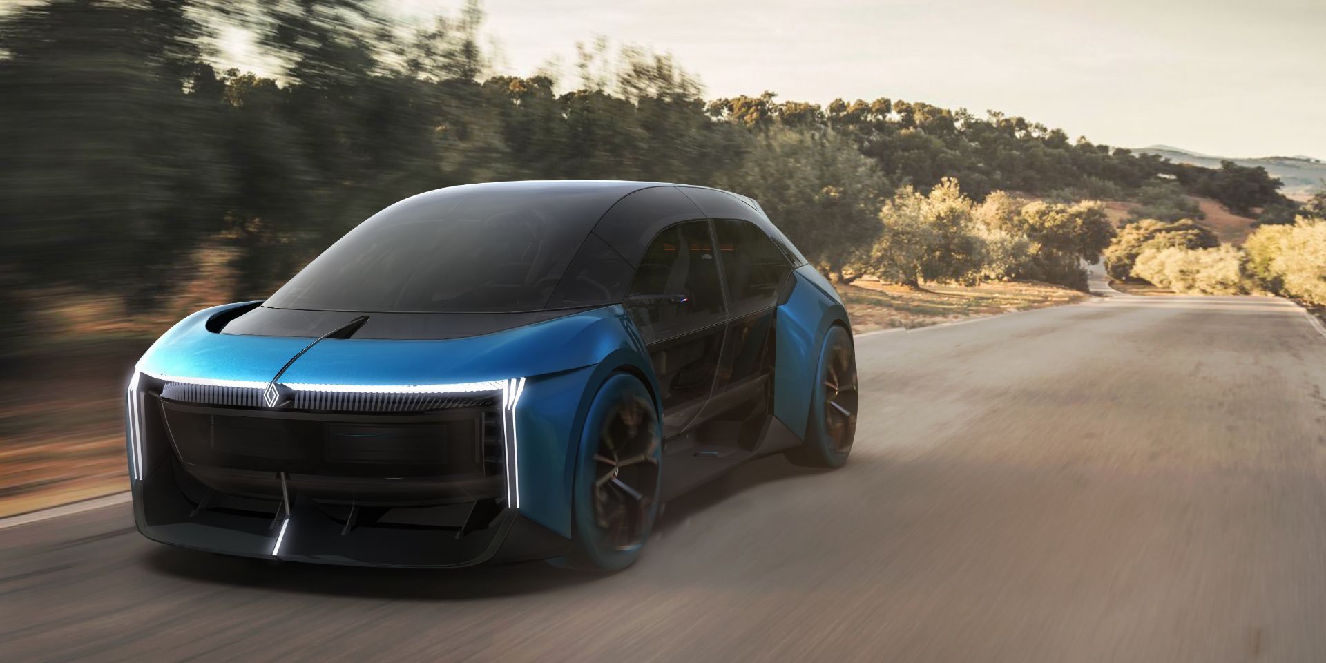 Future Renault Clio EV Envisioned By Design Students