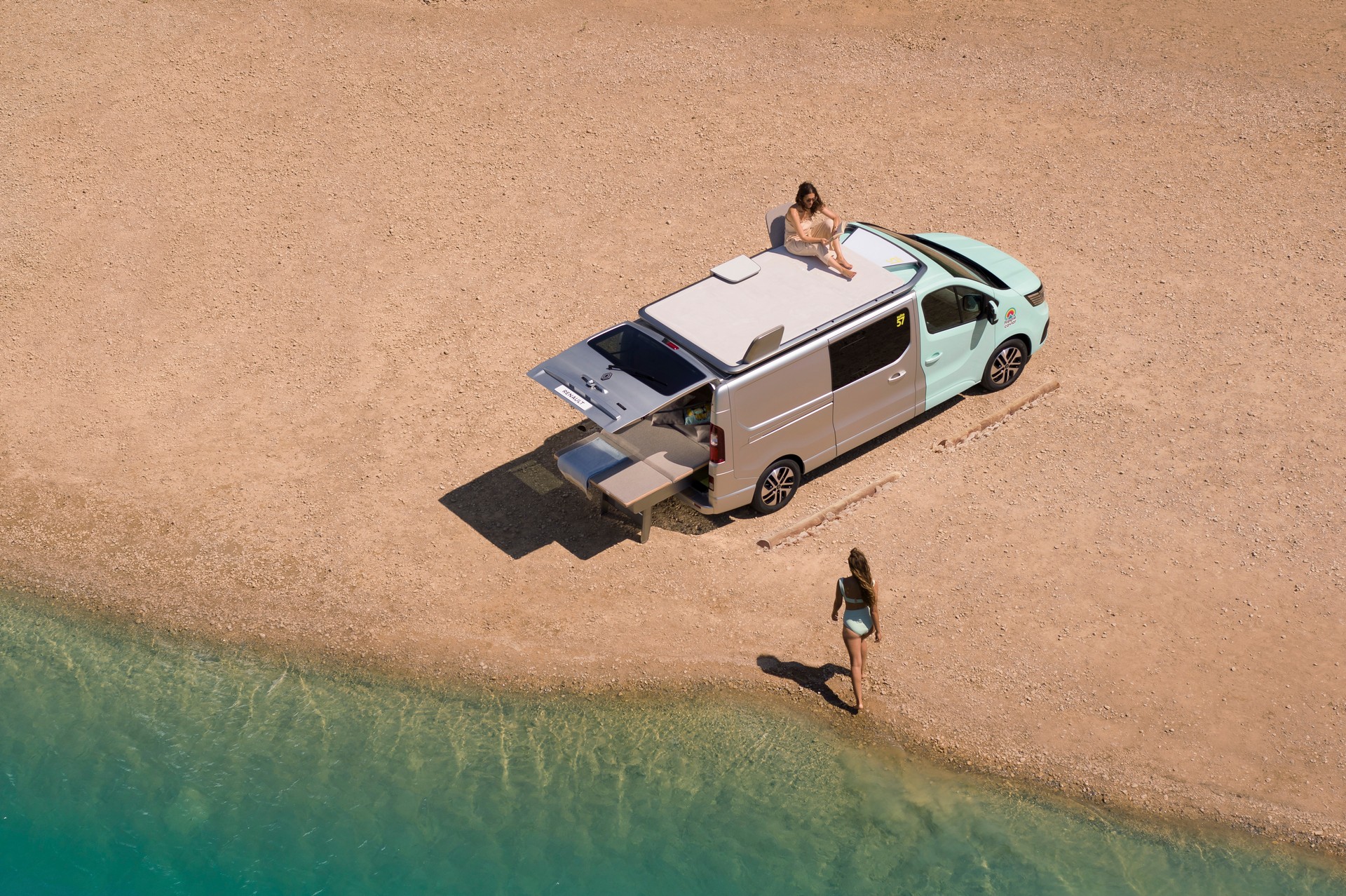 Renault Trafic SpaceNomad And Hippie Caviar Hotel Unveiled As Chic Camper Vans