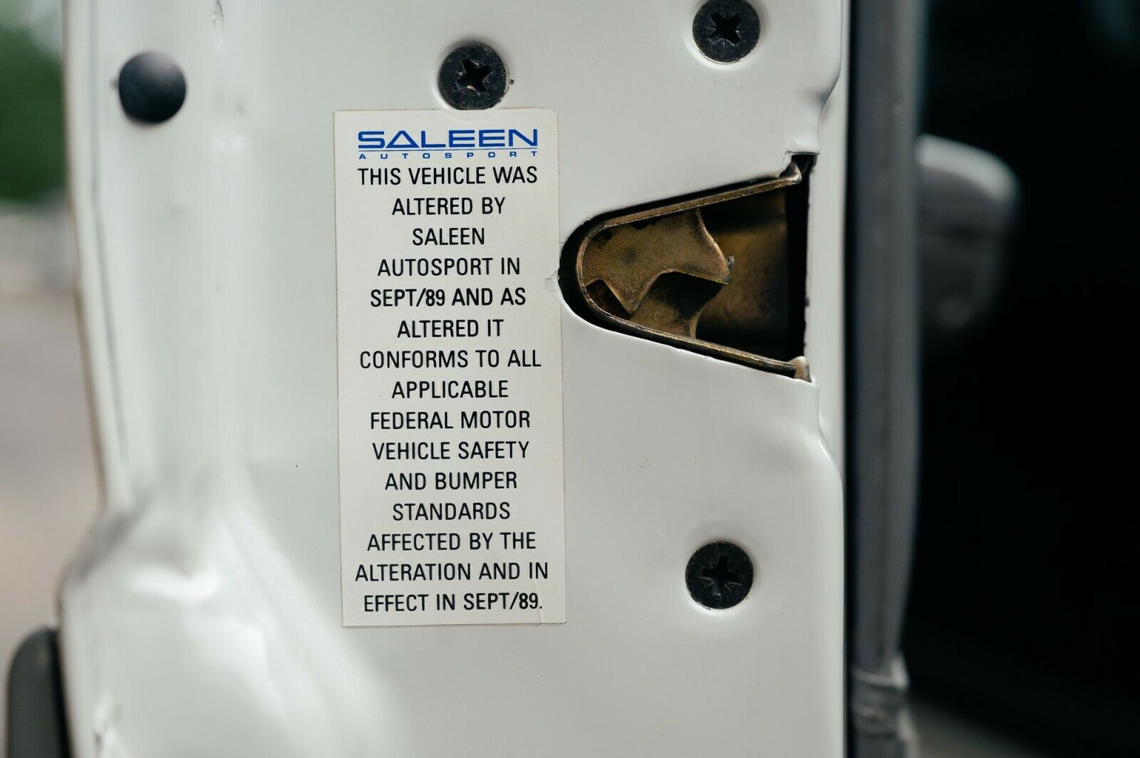 $85,000 Will Get You This Very Rare 1989 Ford Mustang Saleen SSC