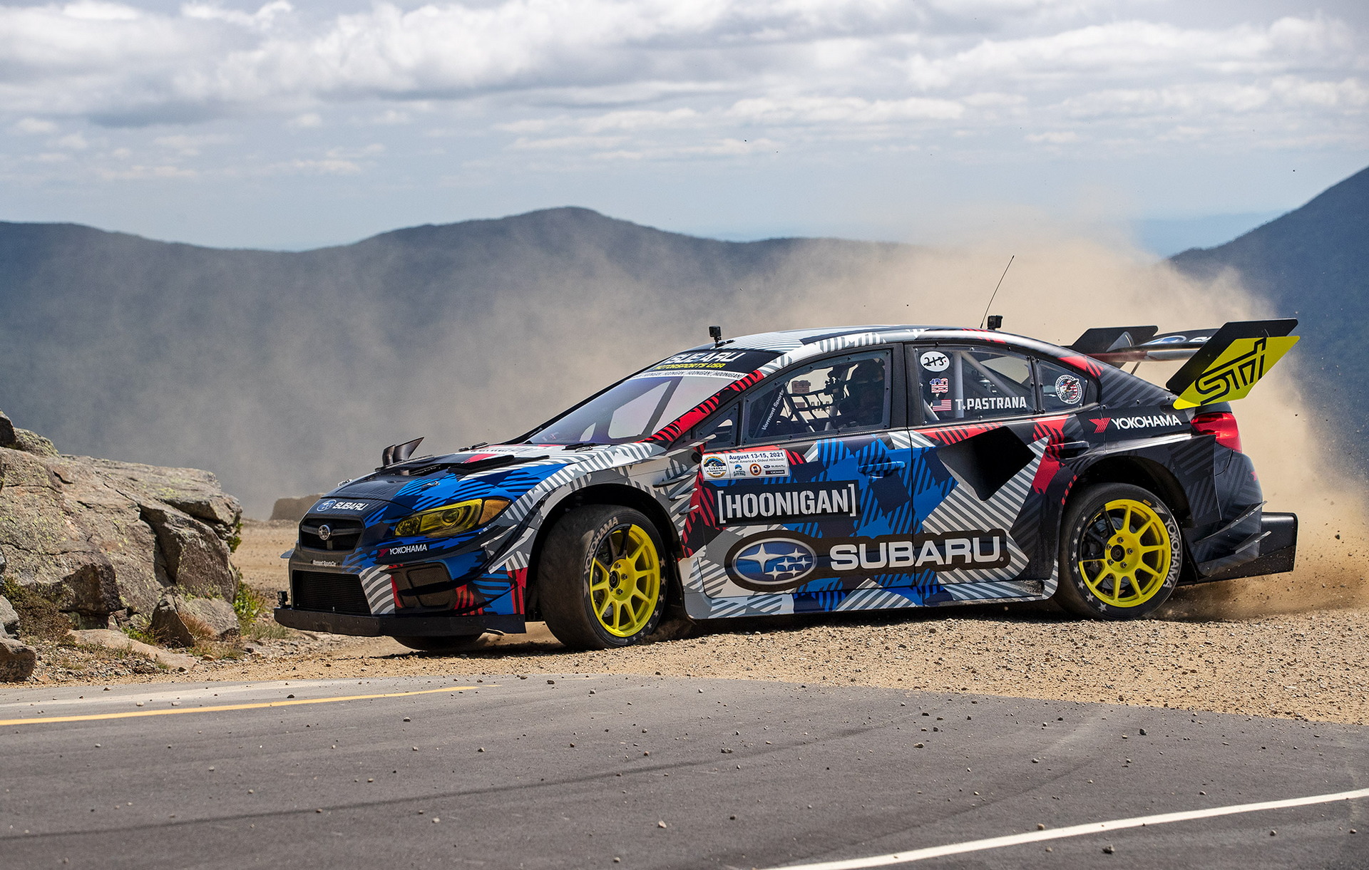 Subaru Sets New Mt. Washington Hillclimb Record With Travis Pastrana At The Wheel