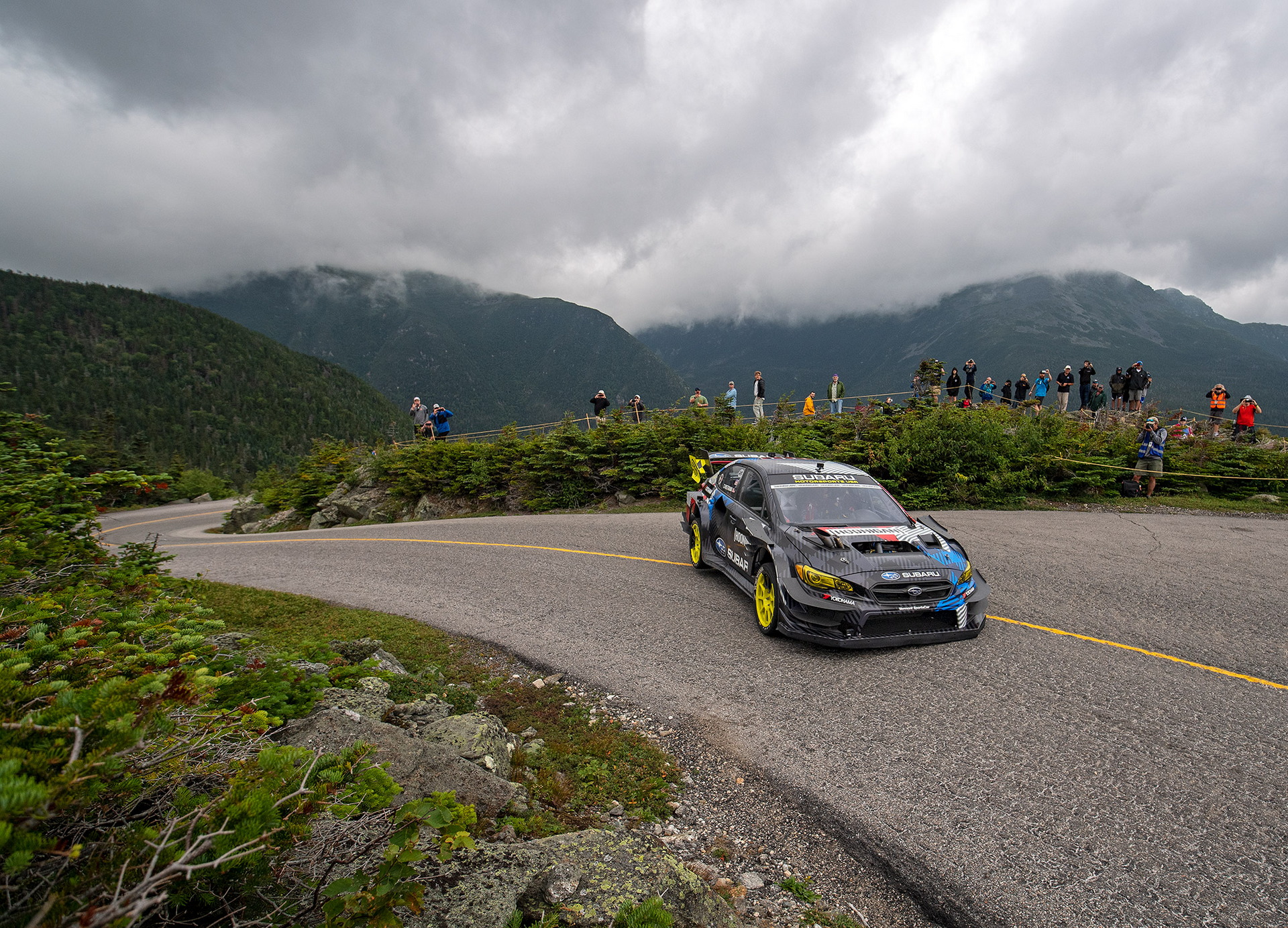 Subaru Sets New Mt. Washington Hillclimb Record With Travis Pastrana At The Wheel