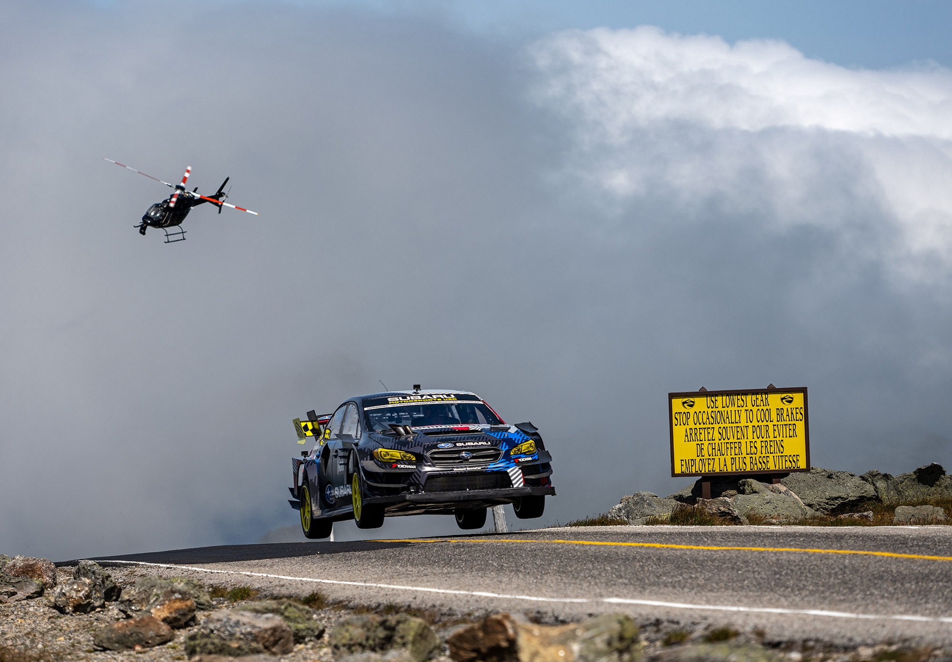 Subaru Sets New Mt. Washington Hillclimb Record With Travis Pastrana At The Wheel