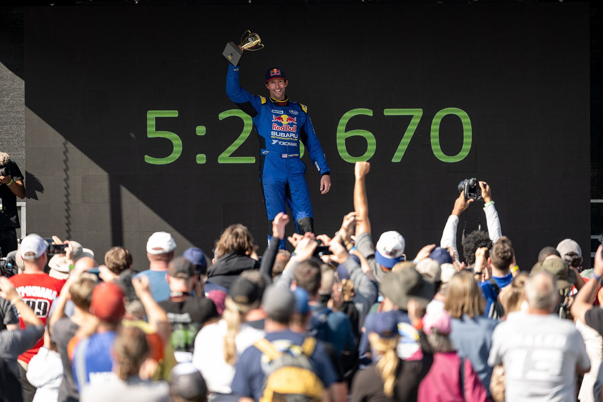 Subaru Sets New Mt. Washington Hillclimb Record With Travis Pastrana At The Wheel