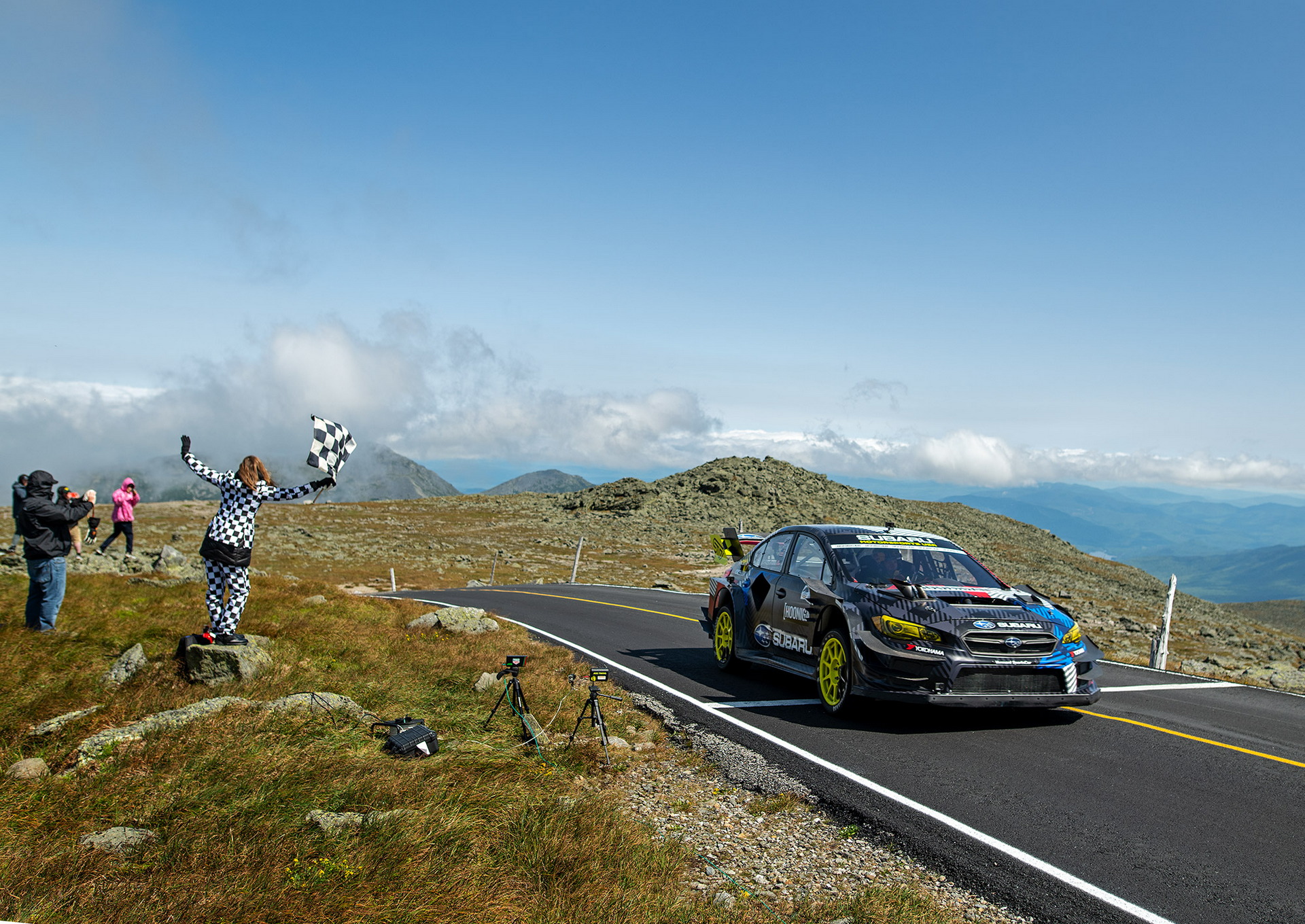 Subaru Sets New Mt. Washington Hillclimb Record With Travis Pastrana At The Wheel