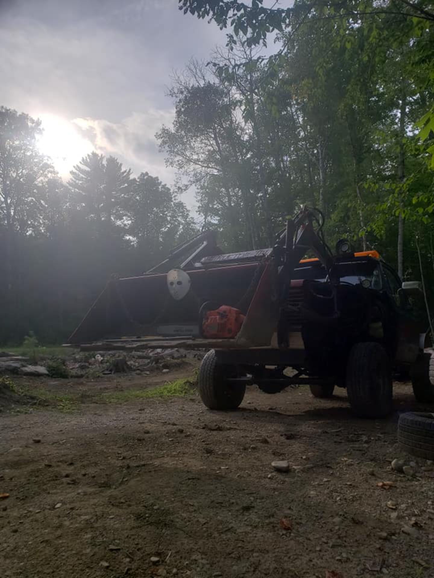 The Destructor Tructor Is Both A Pickup And A Bulldozer