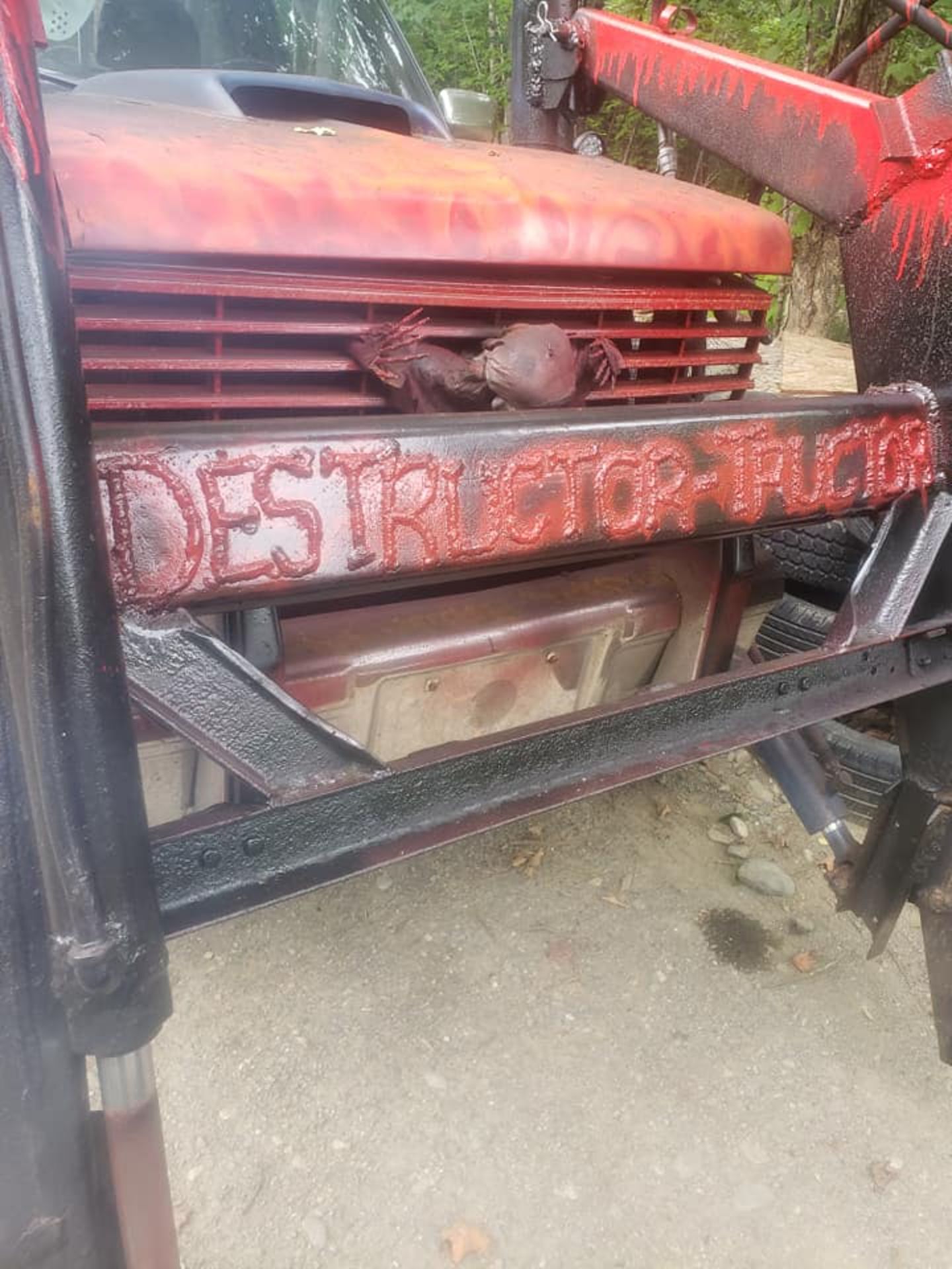 The Destructor Tructor Is Both A Pickup And A Bulldozer