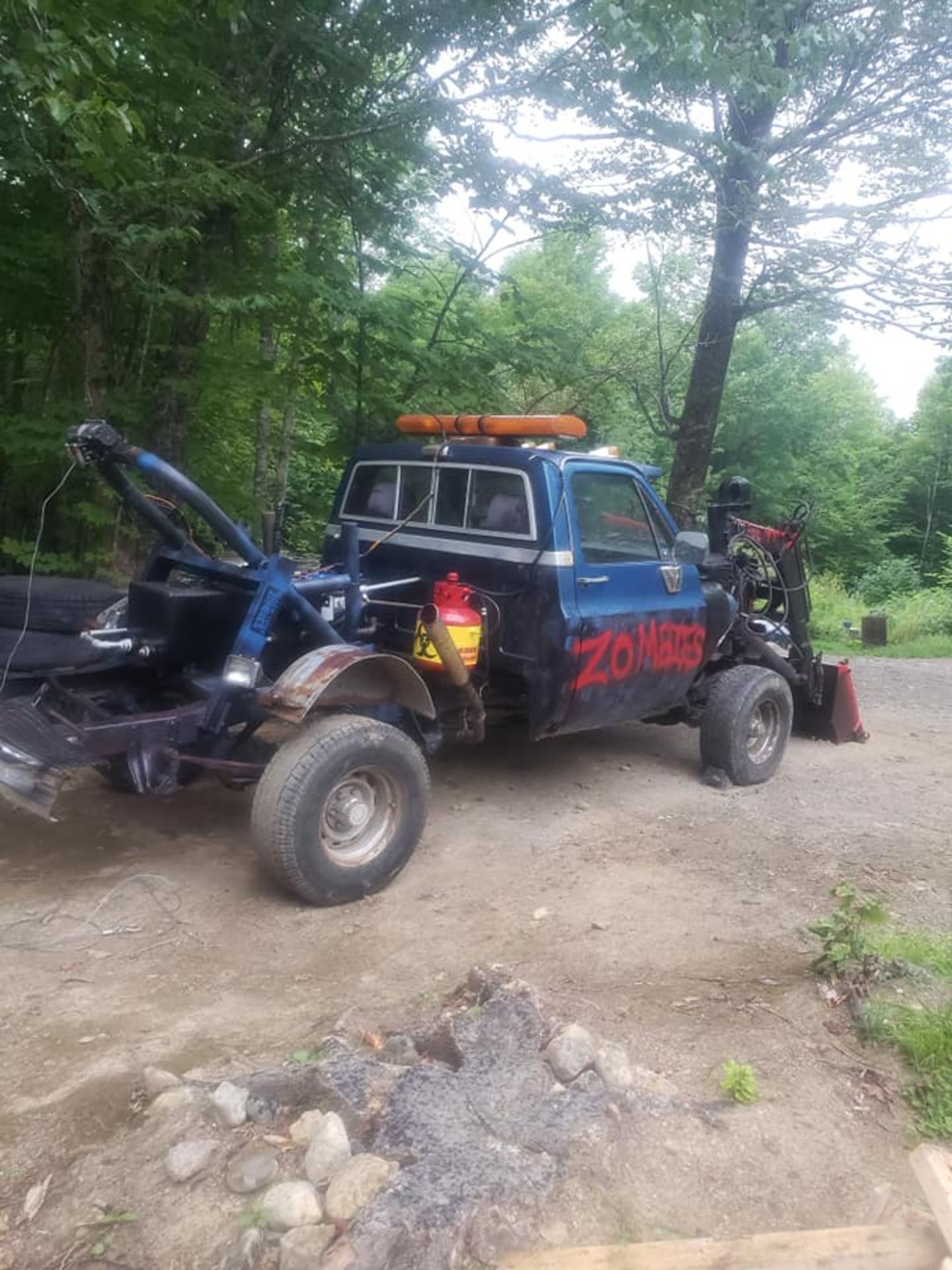 The Destructor Tructor Is Both A Pickup And A Bulldozer