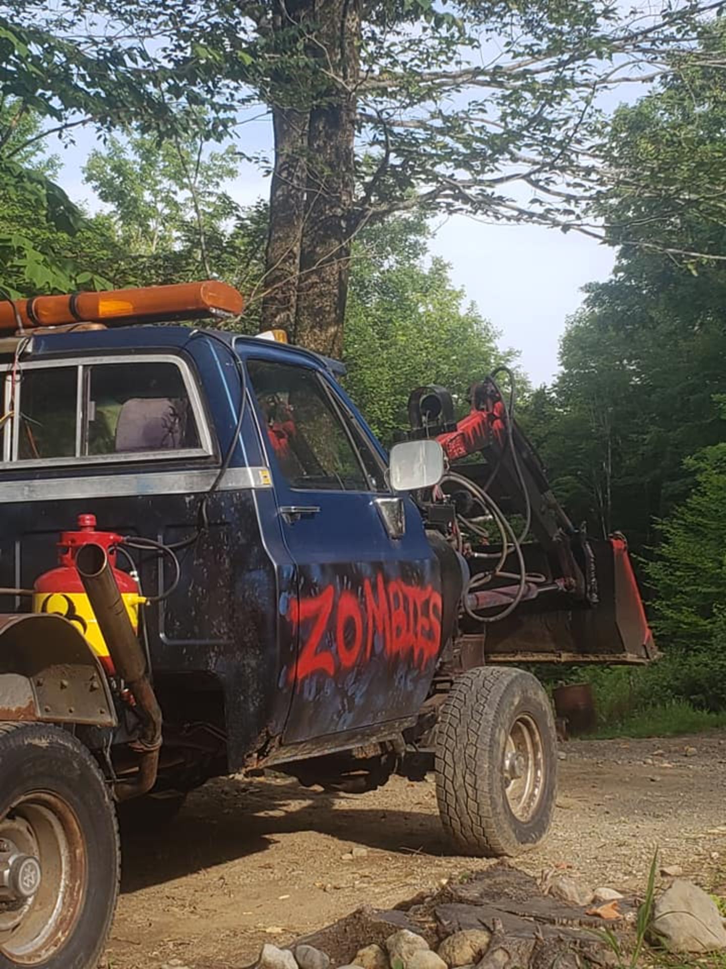 The Destructor Tructor Is Both A Pickup And A Bulldozer