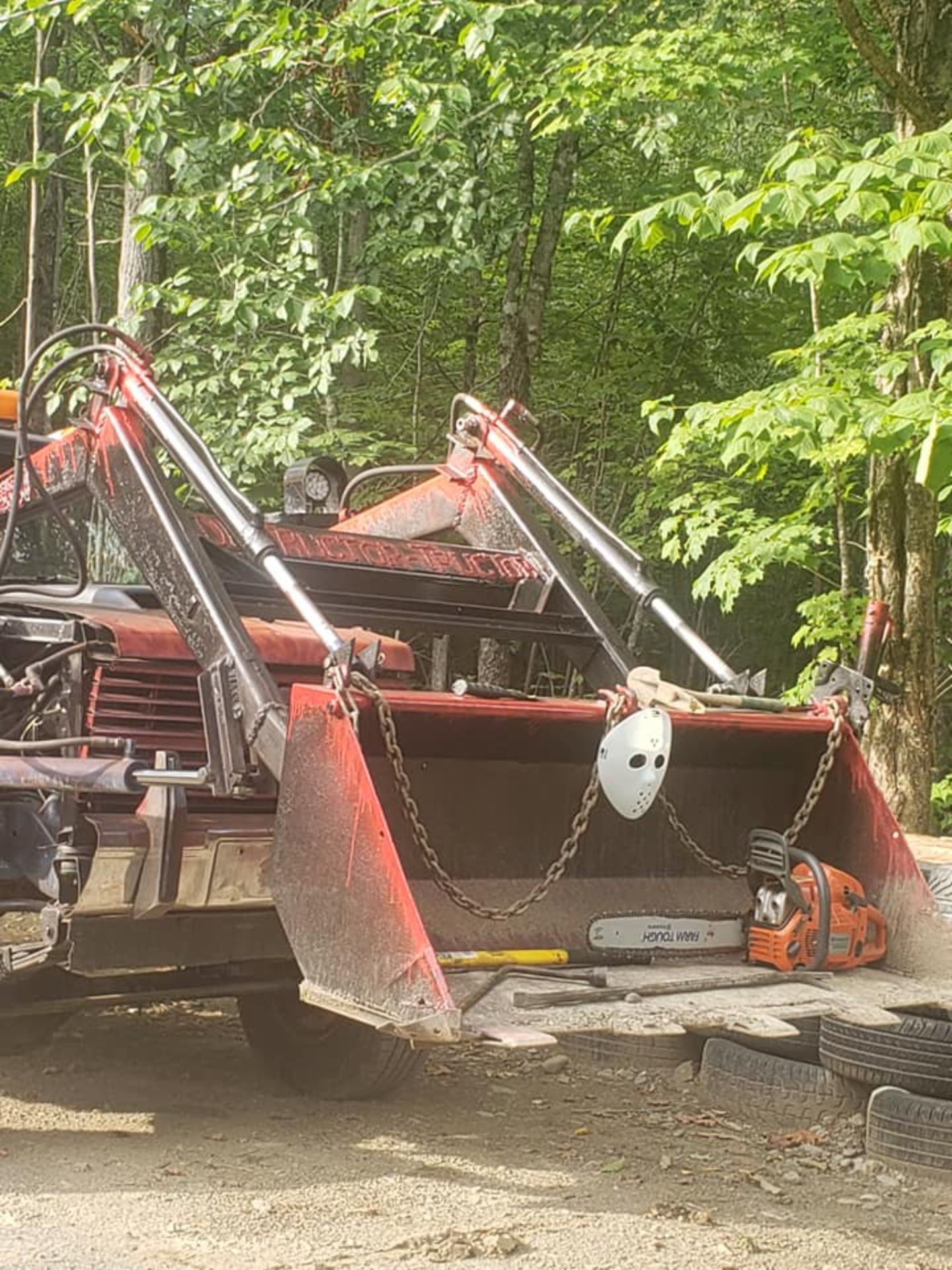 The Destructor Tructor Is Both A Pickup And A Bulldozer
