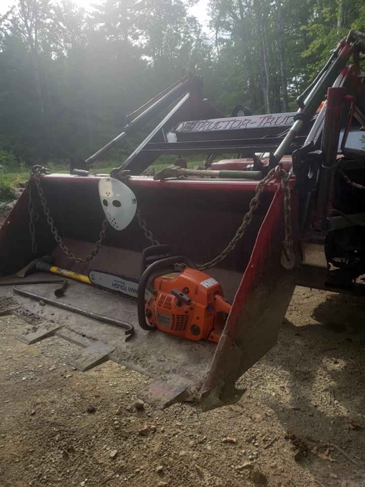 The Destructor Tructor Is Both A Pickup And A Bulldozer