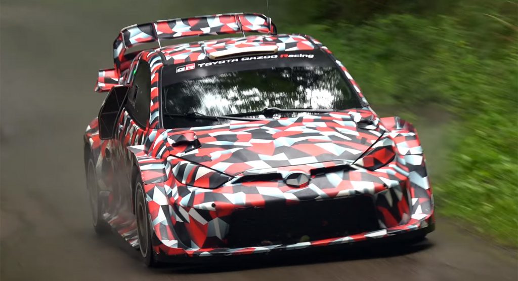  Toyota’s New Hybrid Yaris WRC Car Looks Absolutely Ferocious