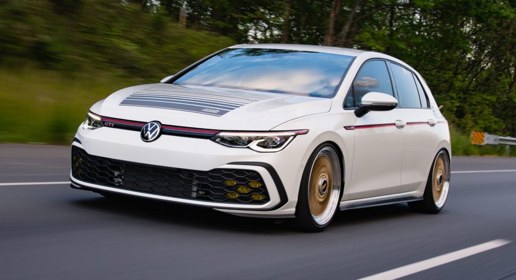  Volkswagen’s Mk8 Golf GTI BBS Concept Looks To The 1980s Mk2 GTI For Inspiration