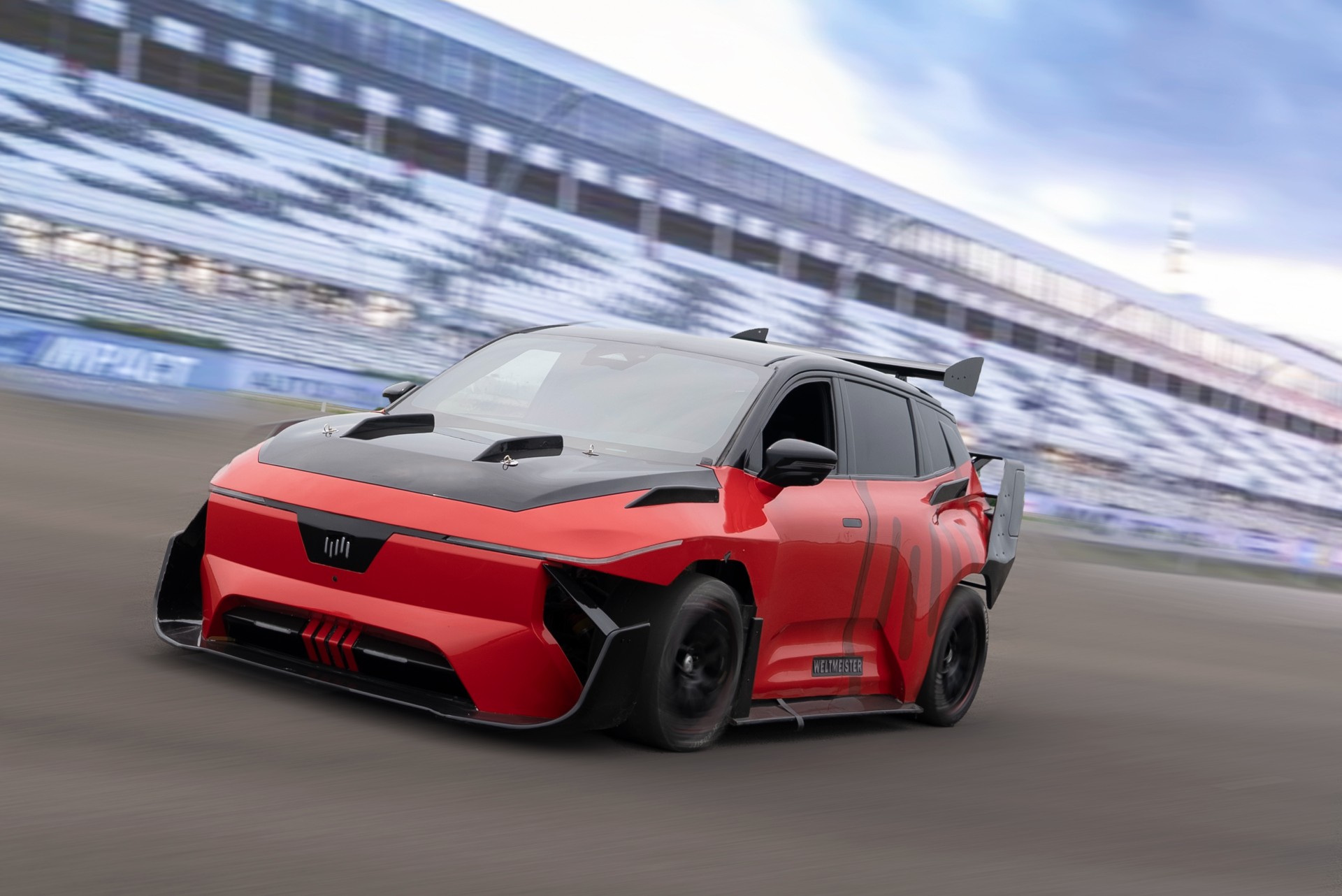 China’s WM Motor Unveils An 805-hp Track Car Based On Their Upcoming Electric Crossover