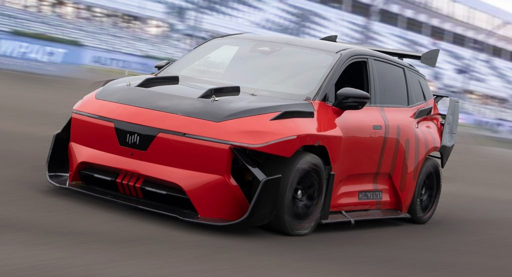  China’s WM Motor Unveils An 805-hp Track Car Based On Their Upcoming Electric Crossover
