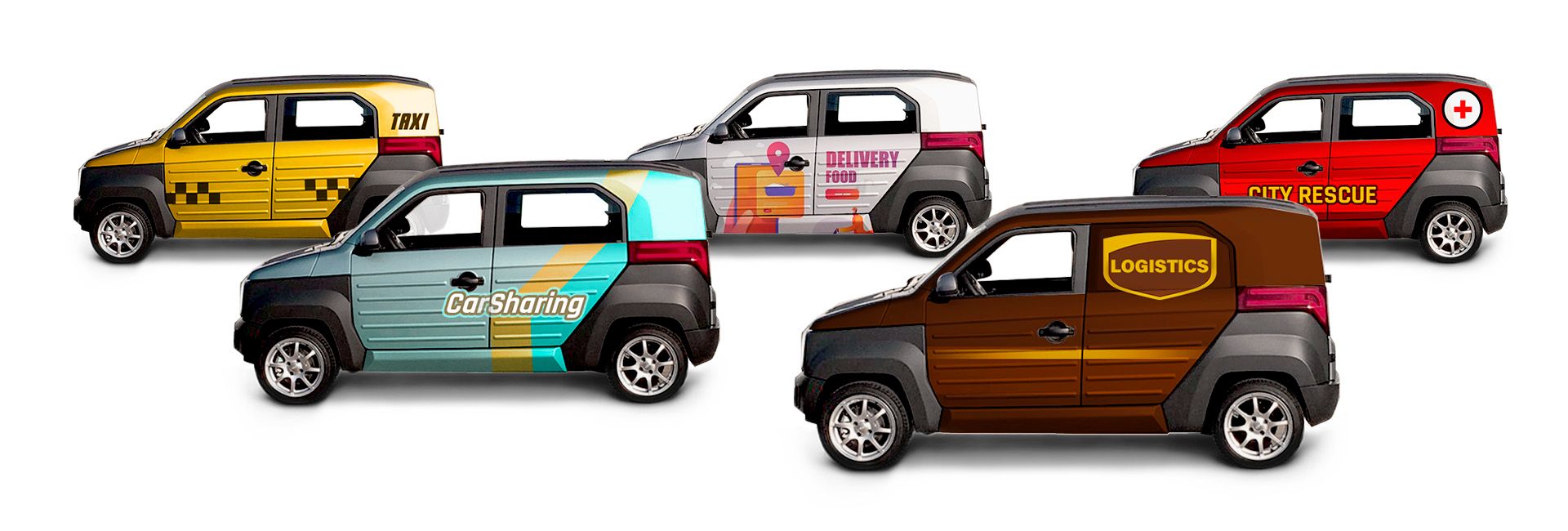 ACM City One Is A Budget-Friendly EV Designed For Fleet Use With Swappable Batteries