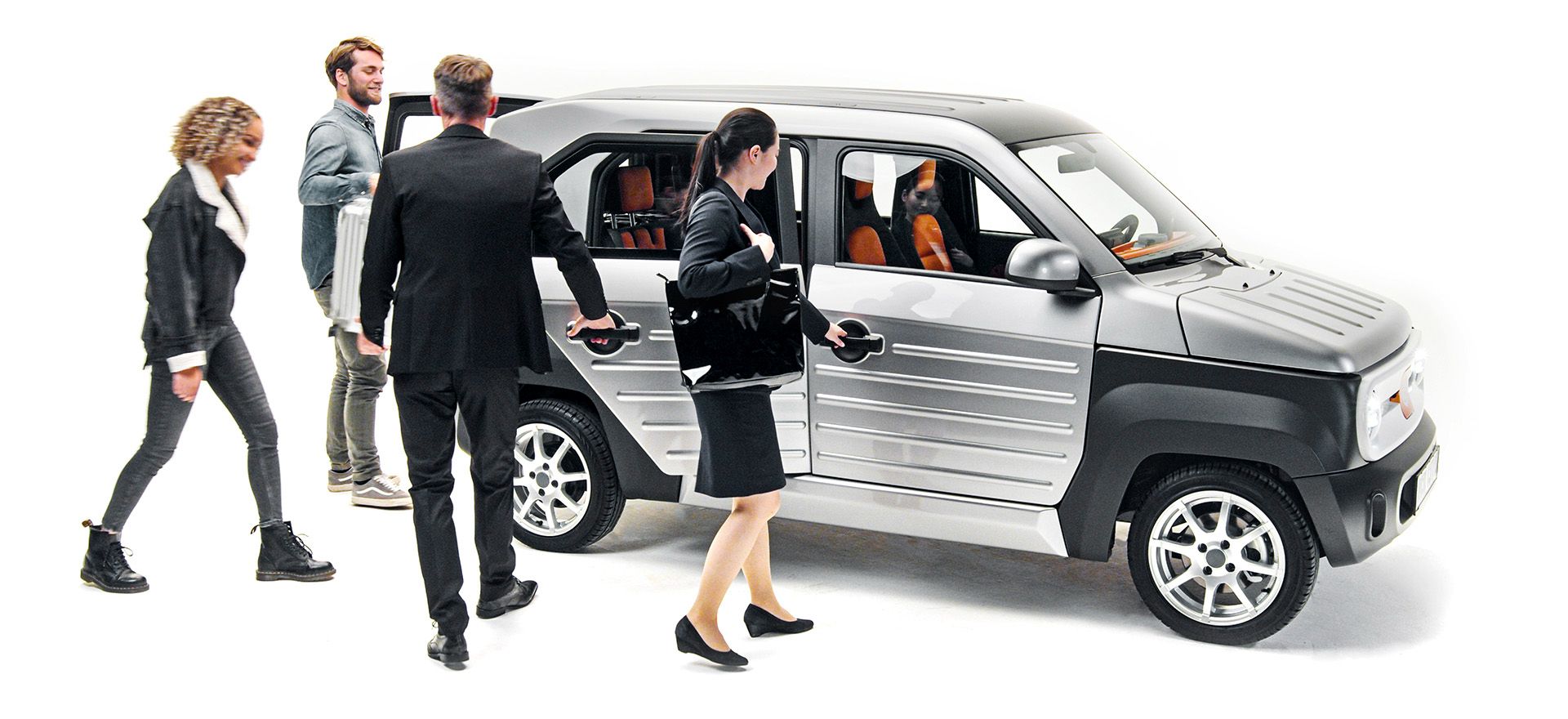 ACM City One Is A Budget-Friendly EV Designed For Fleet Use With Swappable Batteries