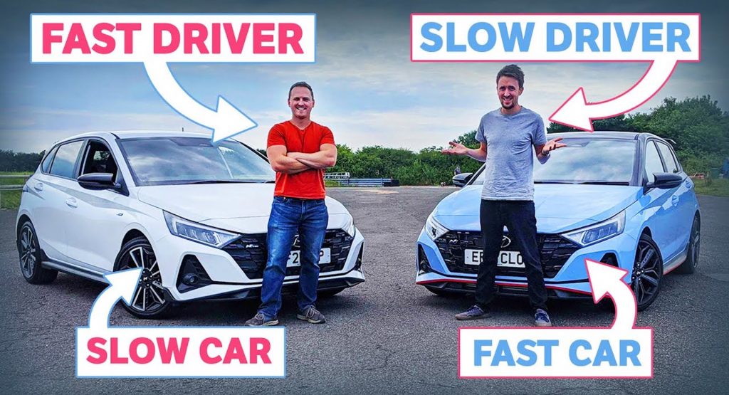 Is A Slow Driver In A Fast Car Quicker Than A Fast Driver In A Slow One?