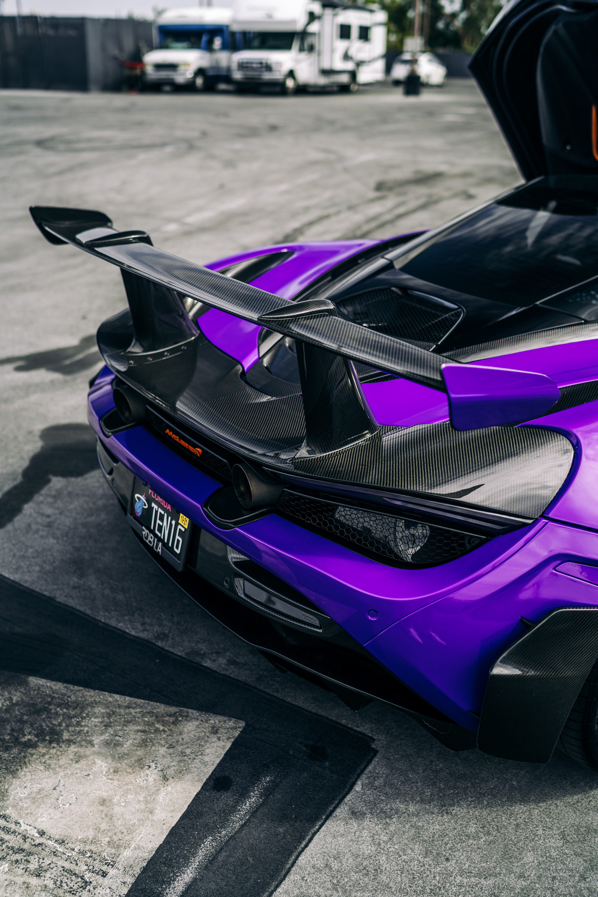 Purple McLaren 720S Is A Road-Going Spaceship Thanks To 1016 Industries