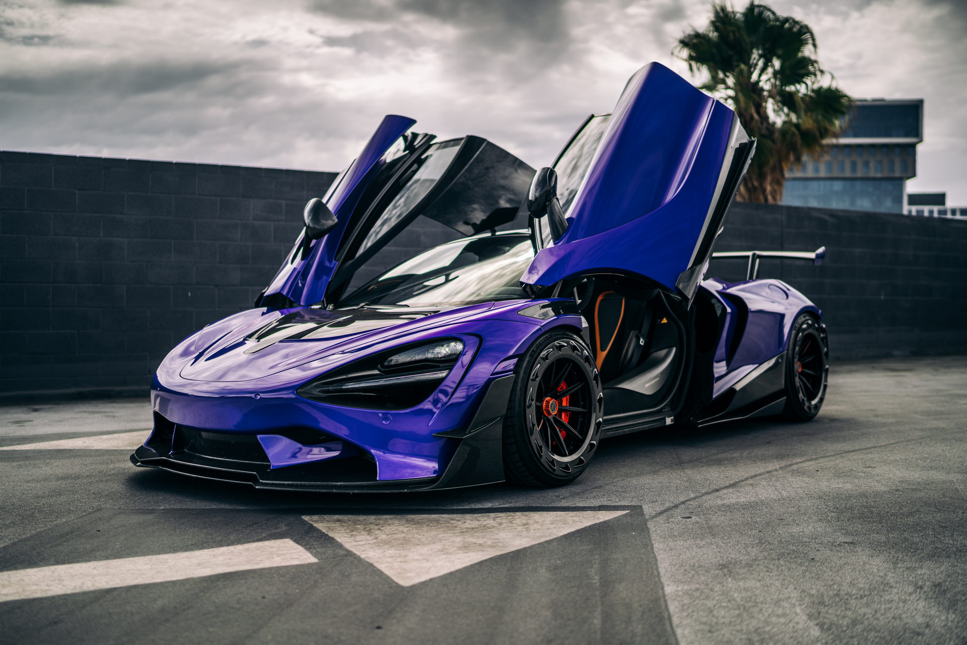 Purple McLaren 720S Is A Road-Going Spaceship Thanks To 1016 Industries