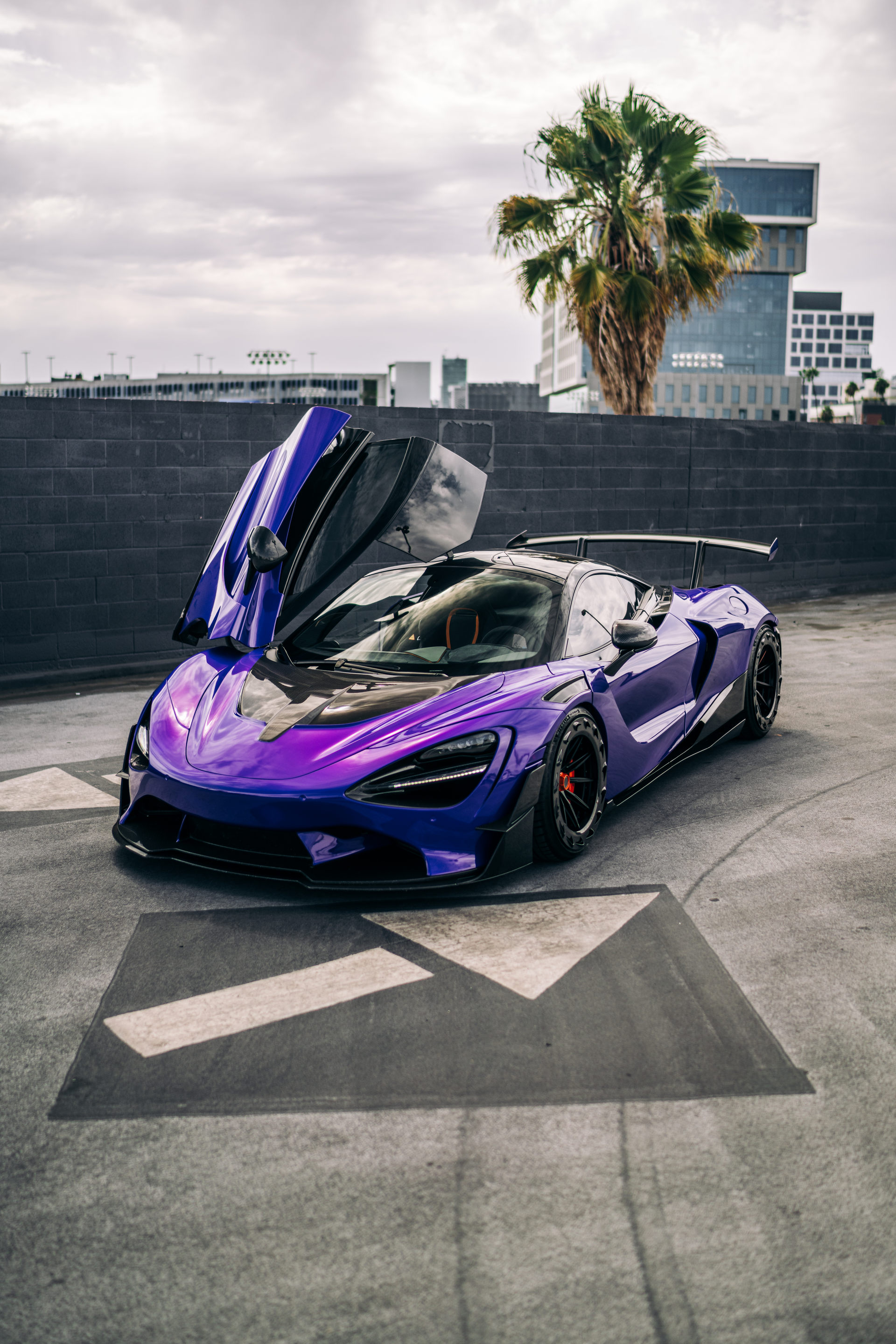Purple McLaren 720S Is A Road-Going Spaceship Thanks To 1016 Industries