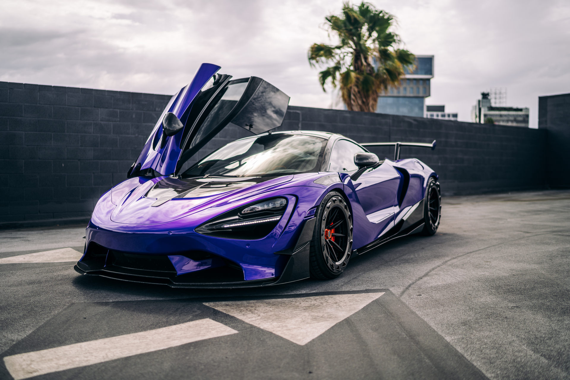 Purple McLaren 720S Is A Road-Going Spaceship Thanks To 1016 Industries