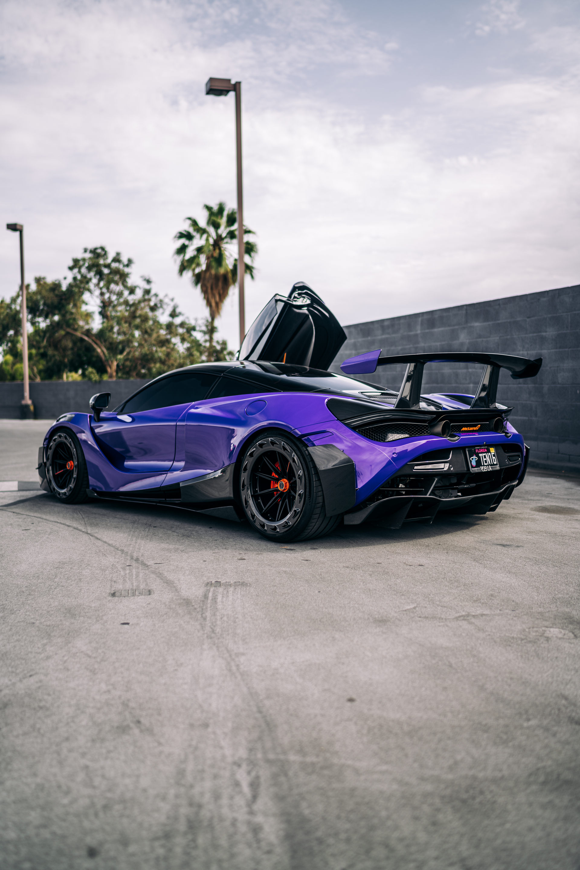 Purple McLaren 720S Is A Road-Going Spaceship Thanks To 1016 Industries