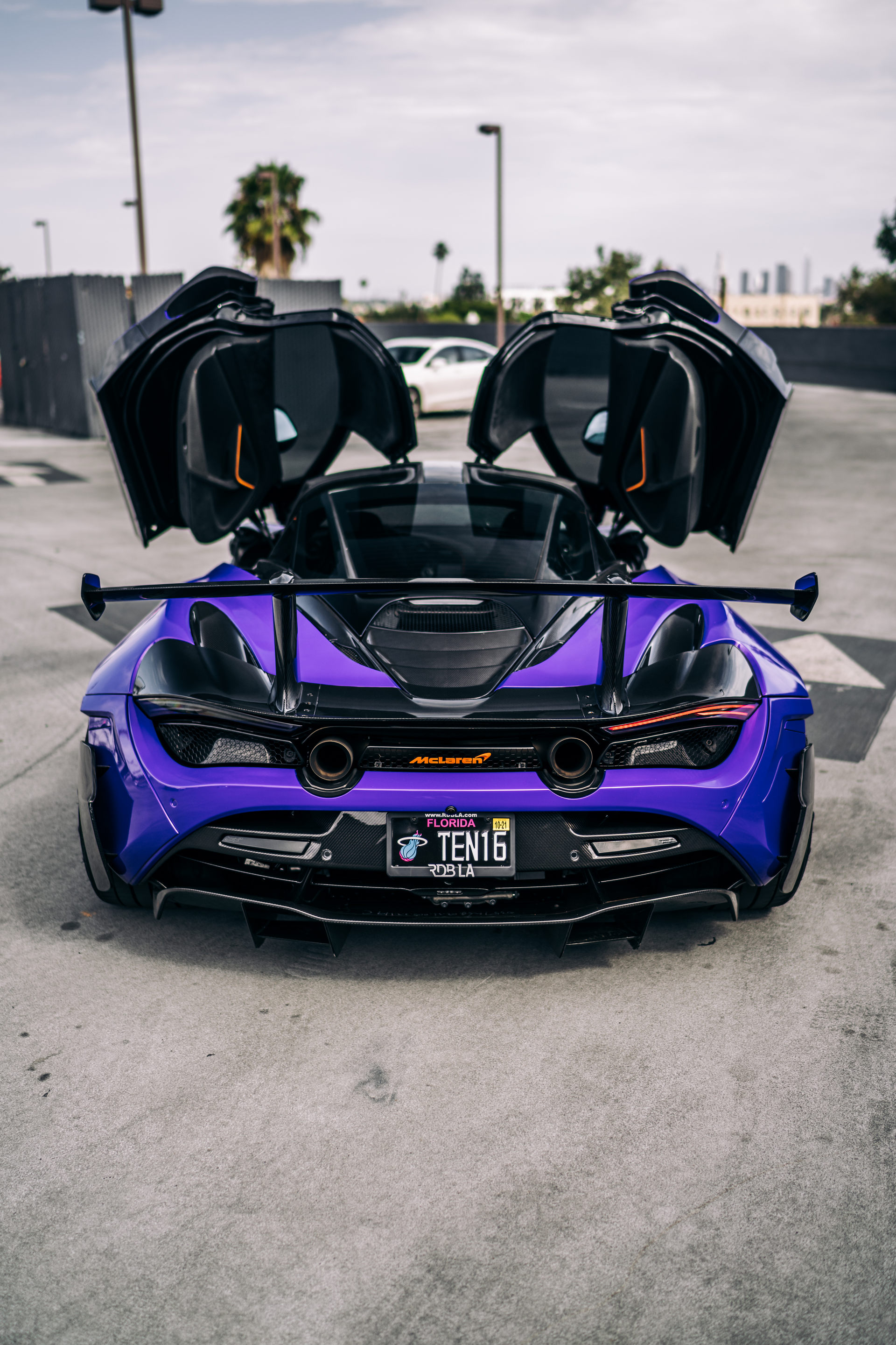 Purple McLaren 720S Is A Road-Going Spaceship Thanks To 1016 Industries