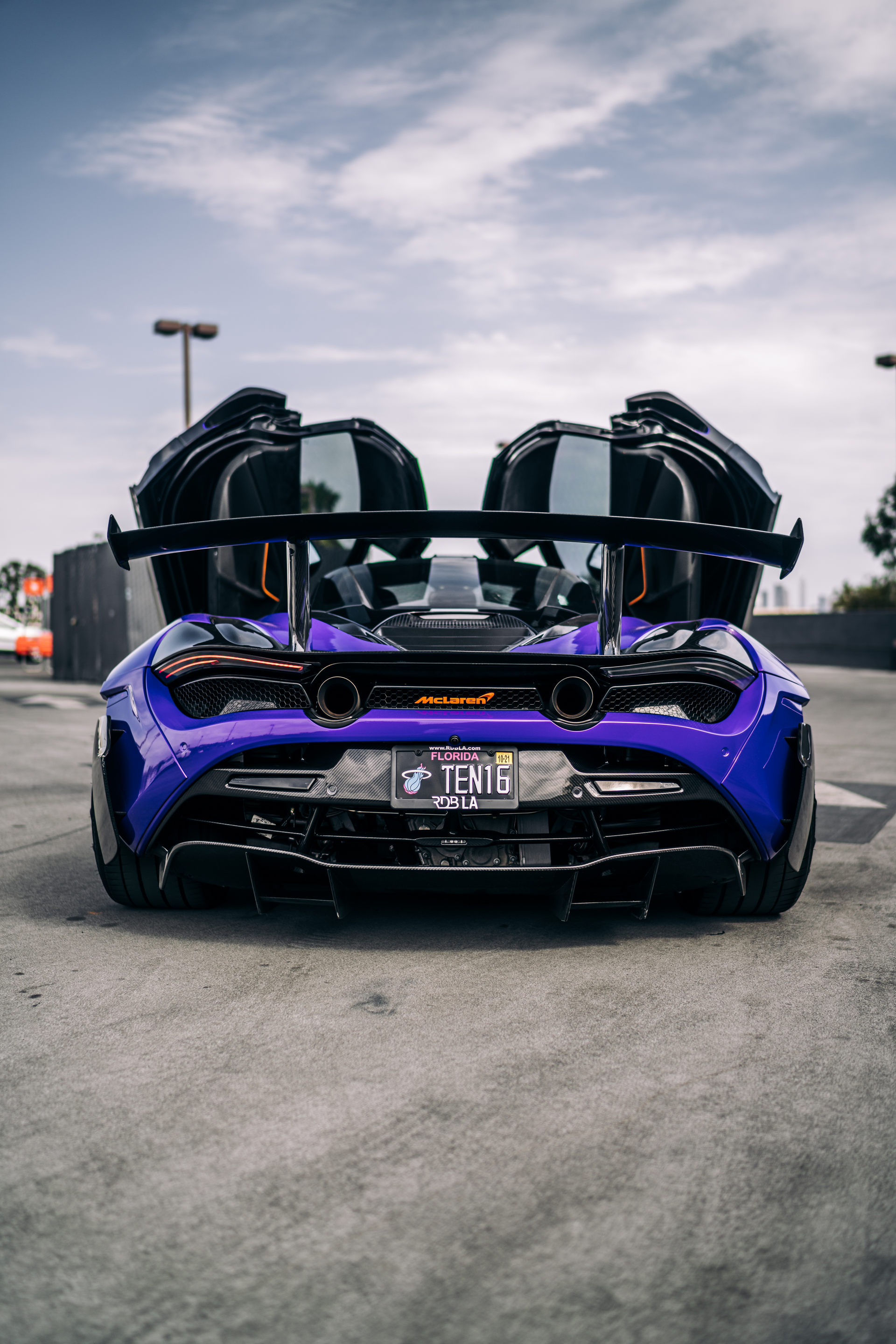Purple McLaren 720S Is A Road-Going Spaceship Thanks To 1016 Industries