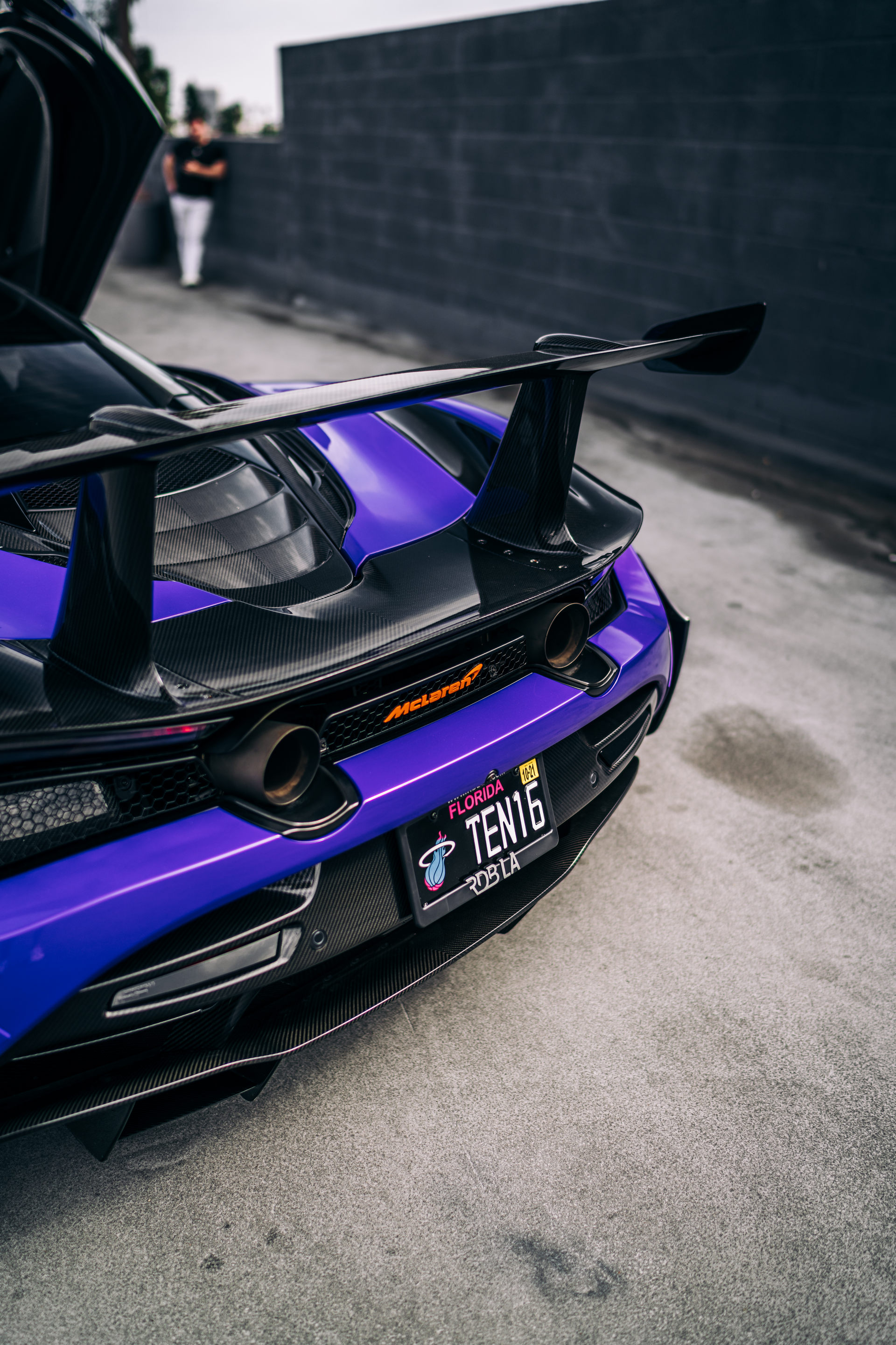 Purple McLaren 720S Is A Road-Going Spaceship Thanks To 1016 Industries