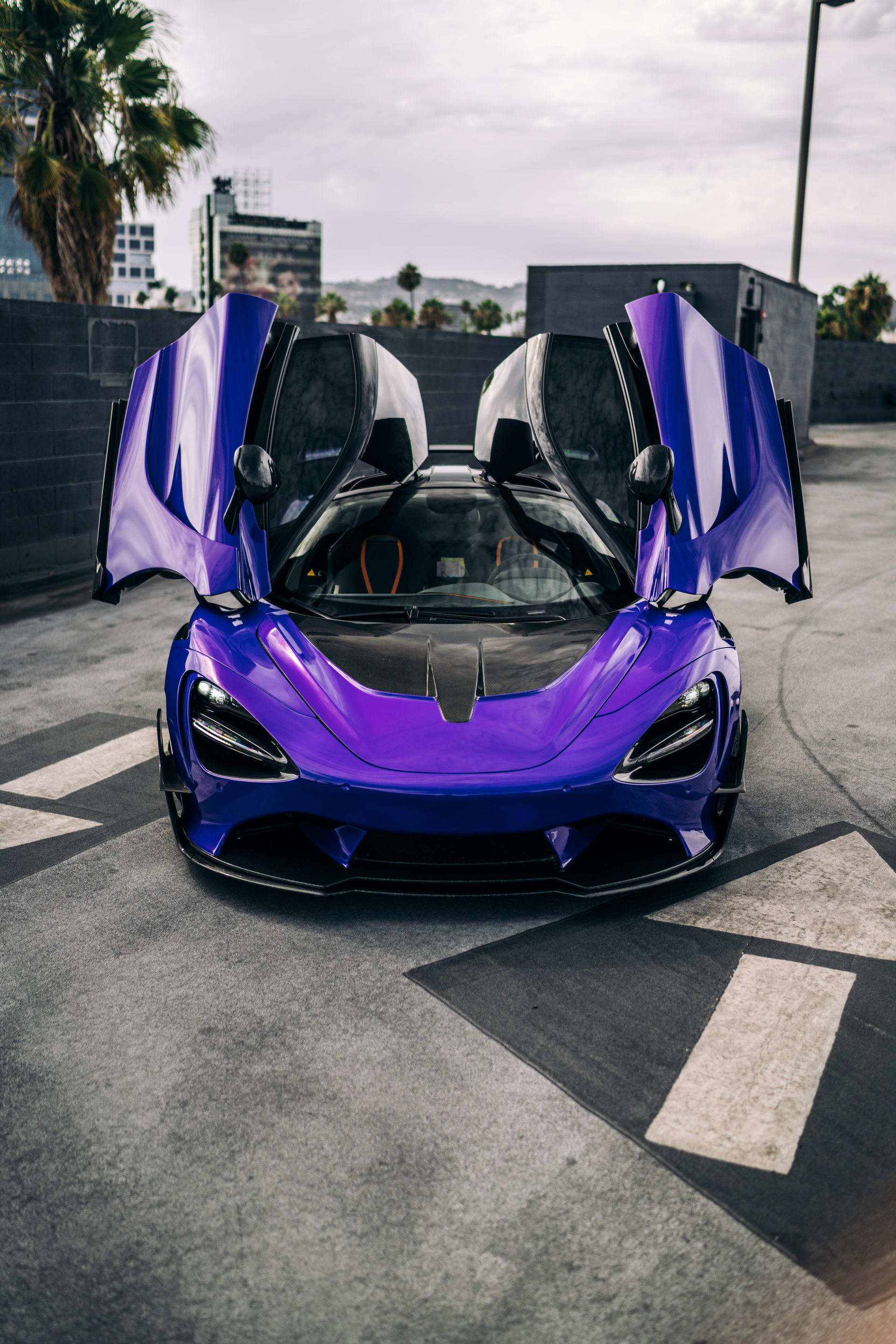 Purple McLaren 720S Is A Road-Going Spaceship Thanks To 1016 Industries