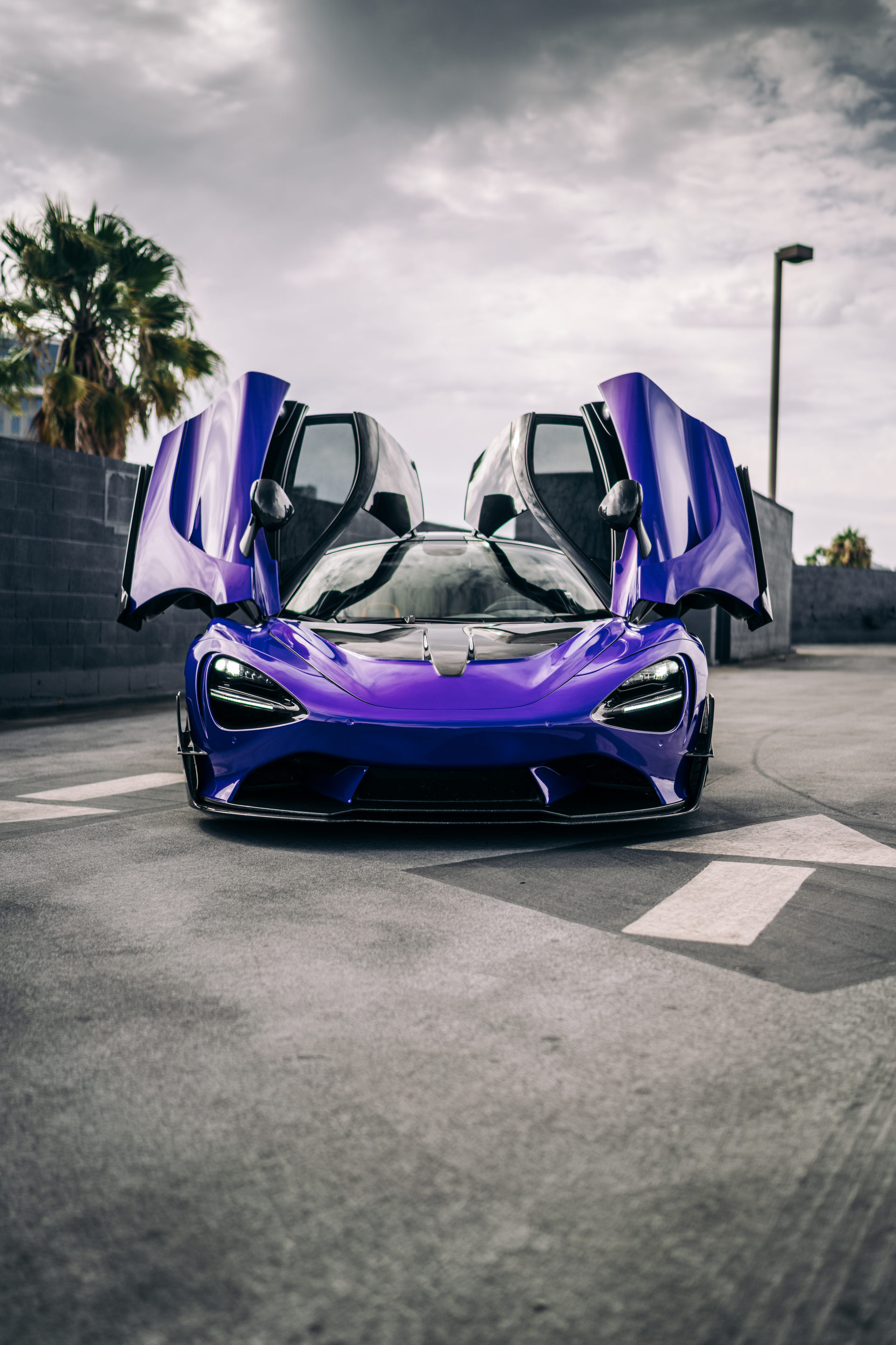 Purple McLaren 720S Is A Road-Going Spaceship Thanks To 1016 Industries