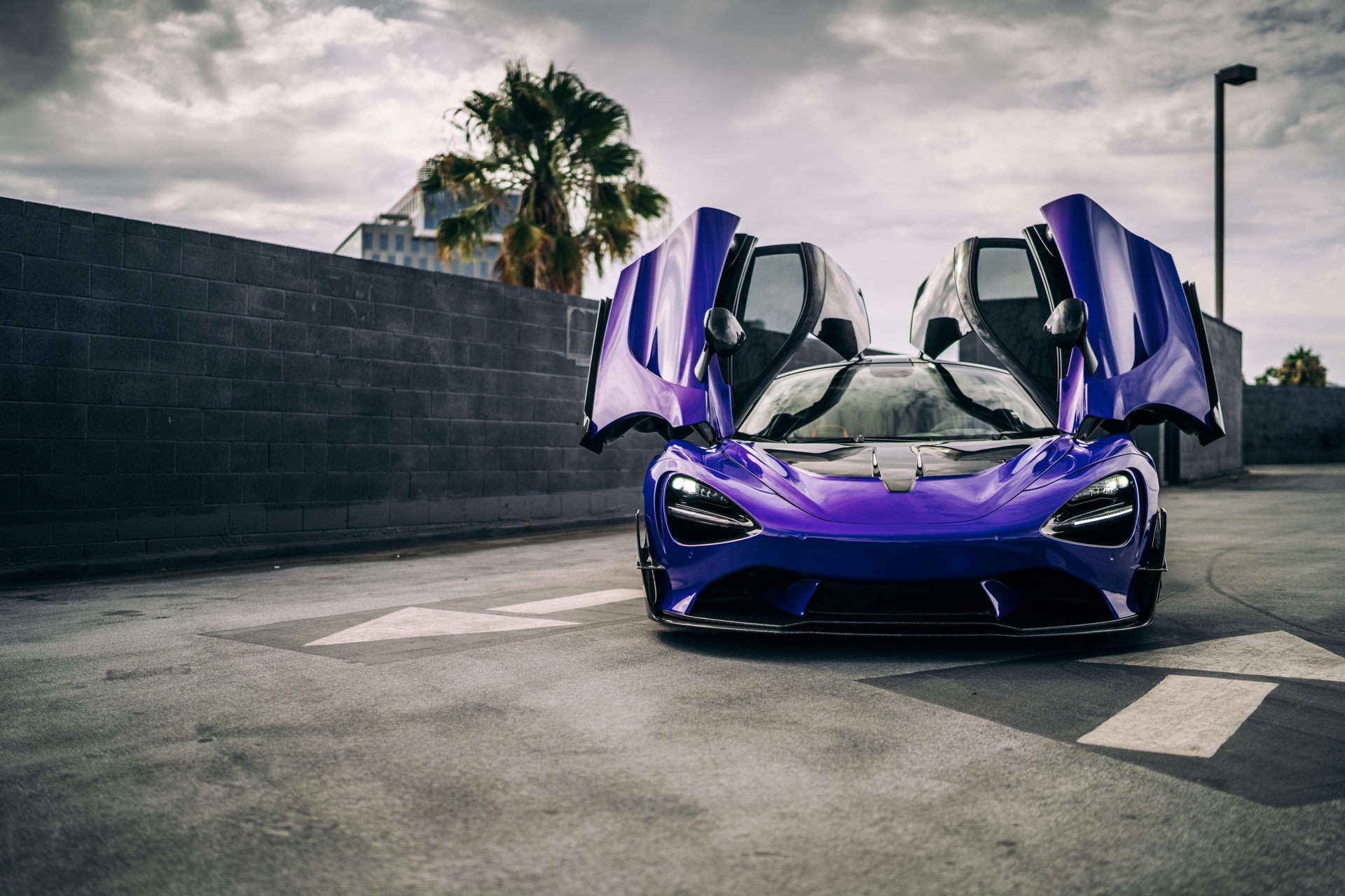 Purple McLaren 720S Is A Road-Going Spaceship Thanks To 1016 Industries
