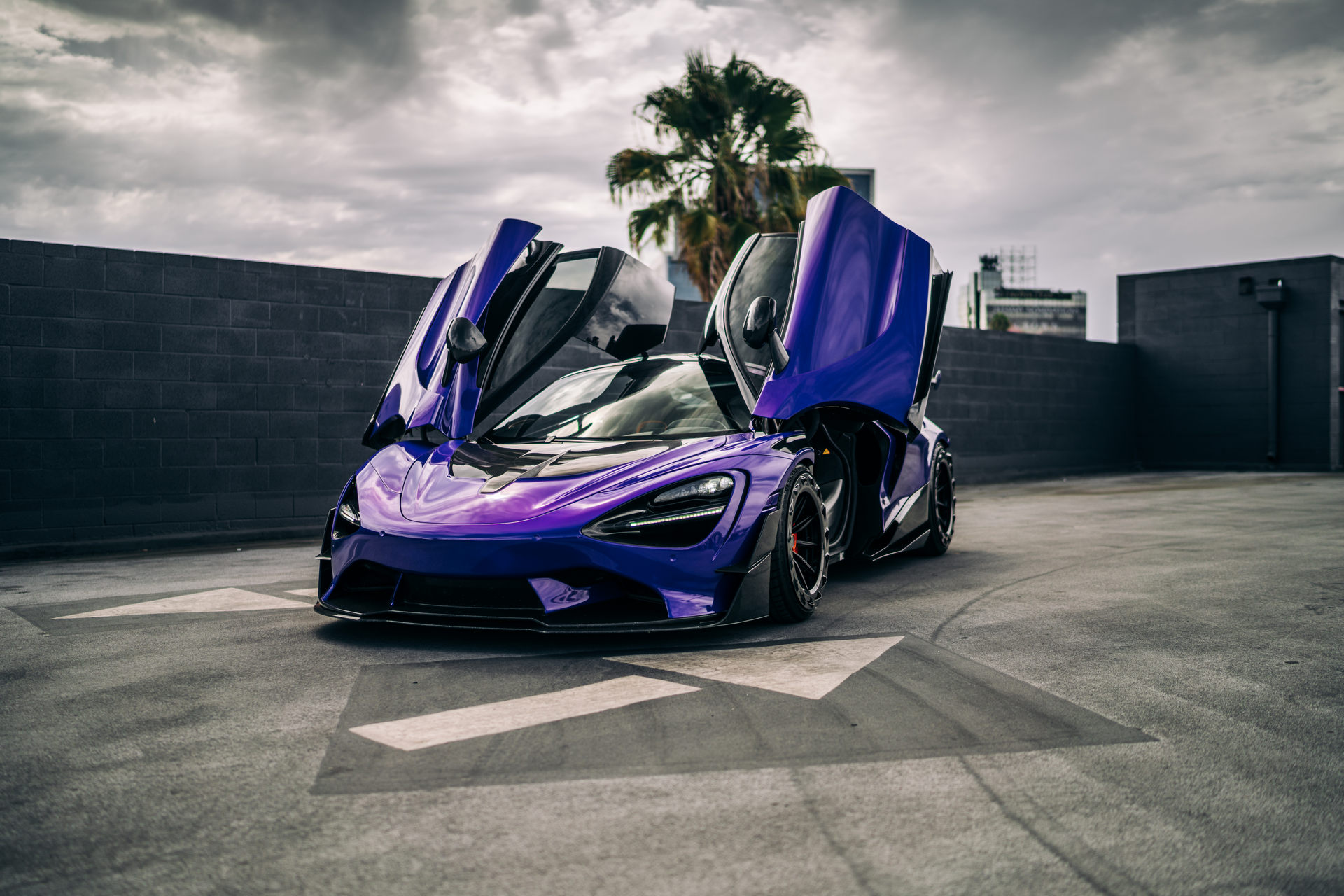 Purple McLaren 720S Is A Road-Going Spaceship Thanks To 1016 Industries