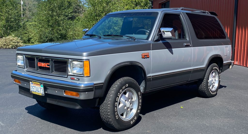  This 13k Mile 1987 GMC Jimmy Is A Time Machine That Costs Almost As Much A New Terrain
