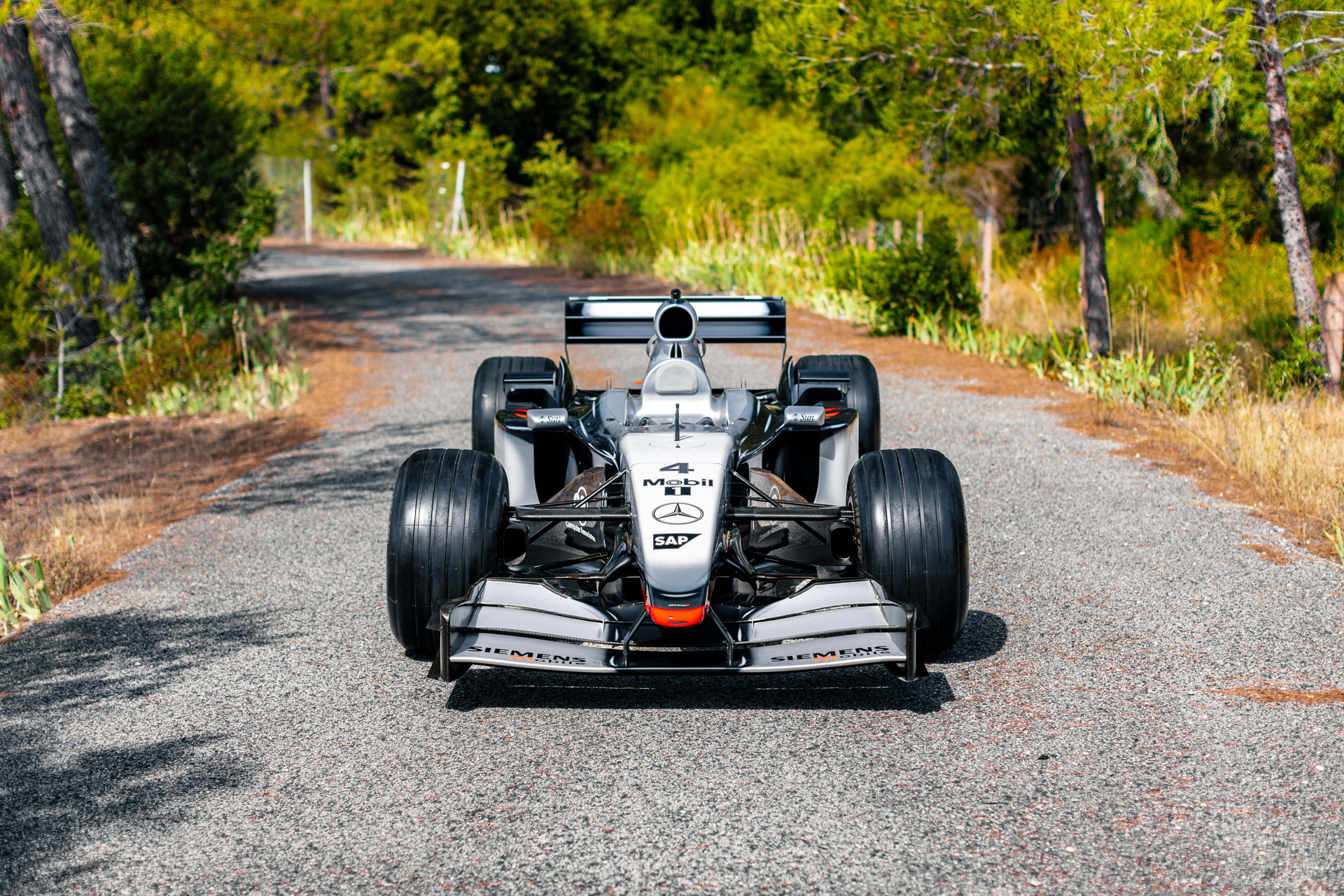 Here’s Your Chance To Own Kimi Raikkonen’s 2002 McLaren Formula 1 Car Just Before He Retires
