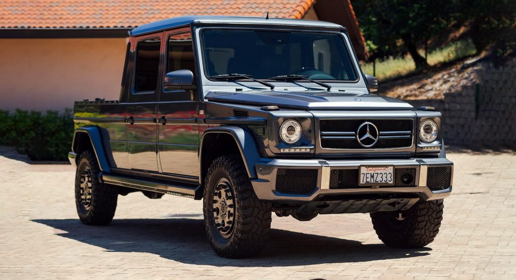  Will You Pick Up This Extended 2005 Mercedes-Benz G500 Truck Conversion?