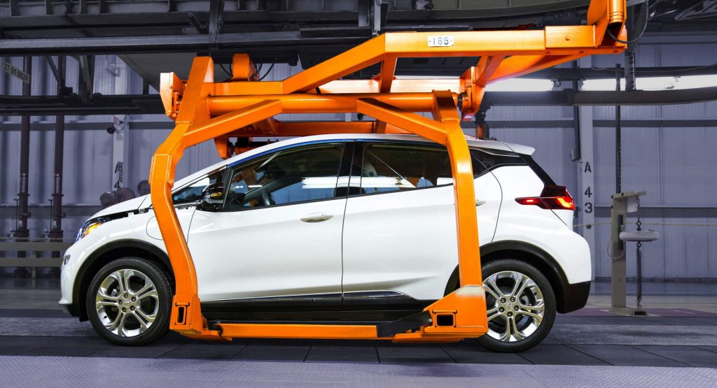 GM Extends Chevrolet Bolt Production Pause For Another Two Weeks