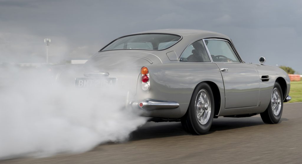  James Bond Movie Producers Used Five Aston Martin DB5 Stunt Cars To Make “No Time To Die”