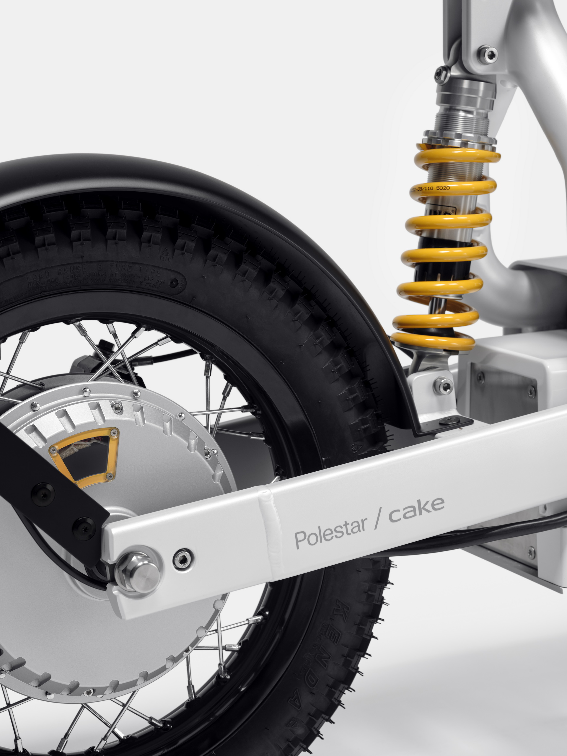 The Cake Makka Electric Moped Charges As Its Being Carried By The Polestar 2