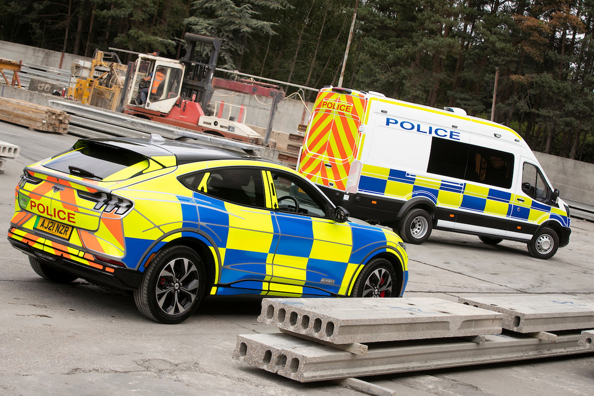 Ford Shows Off Mustang Mach-E Concept For UK Police Services