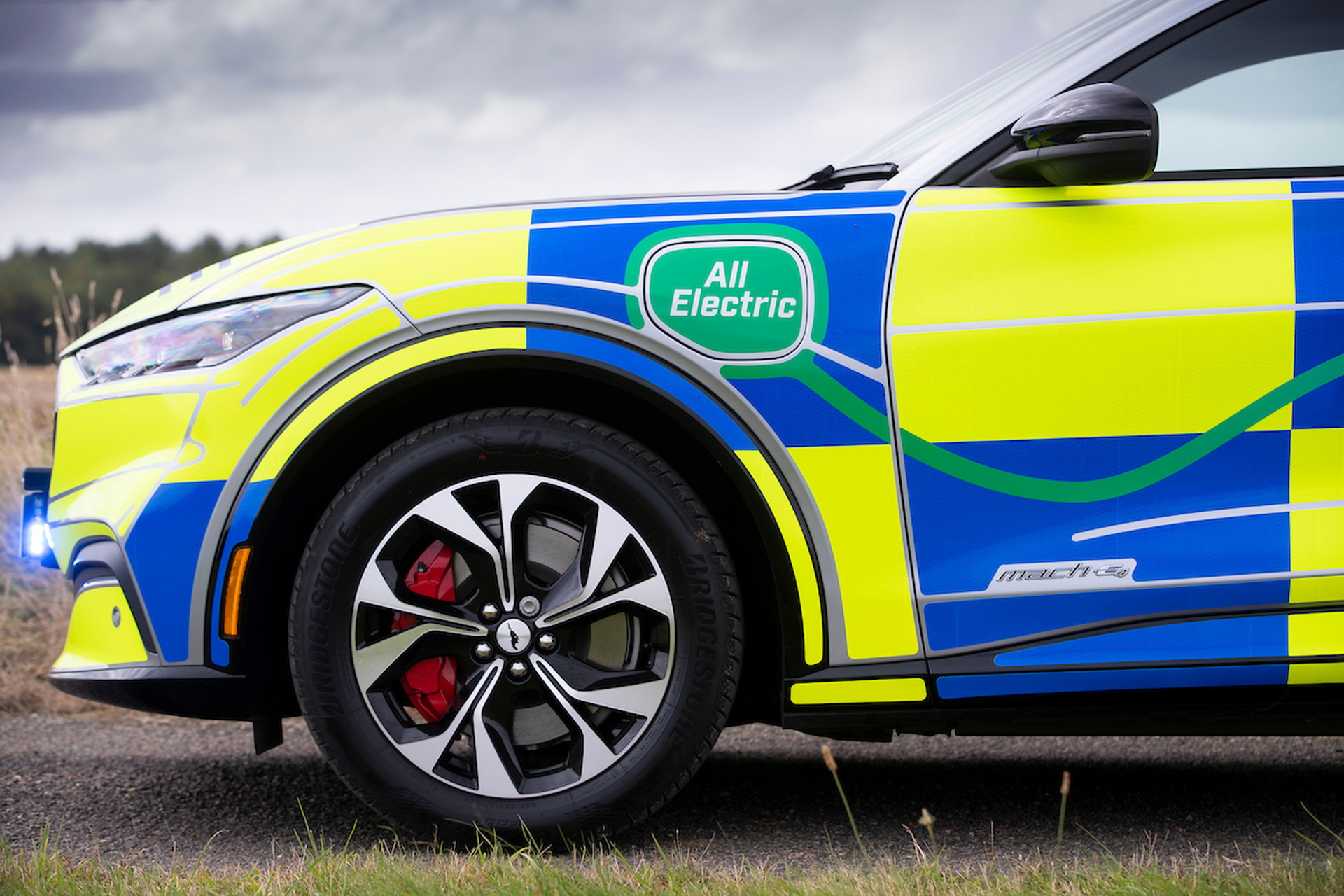 Ford Shows Off Mustang Mach-E Concept For UK Police Services