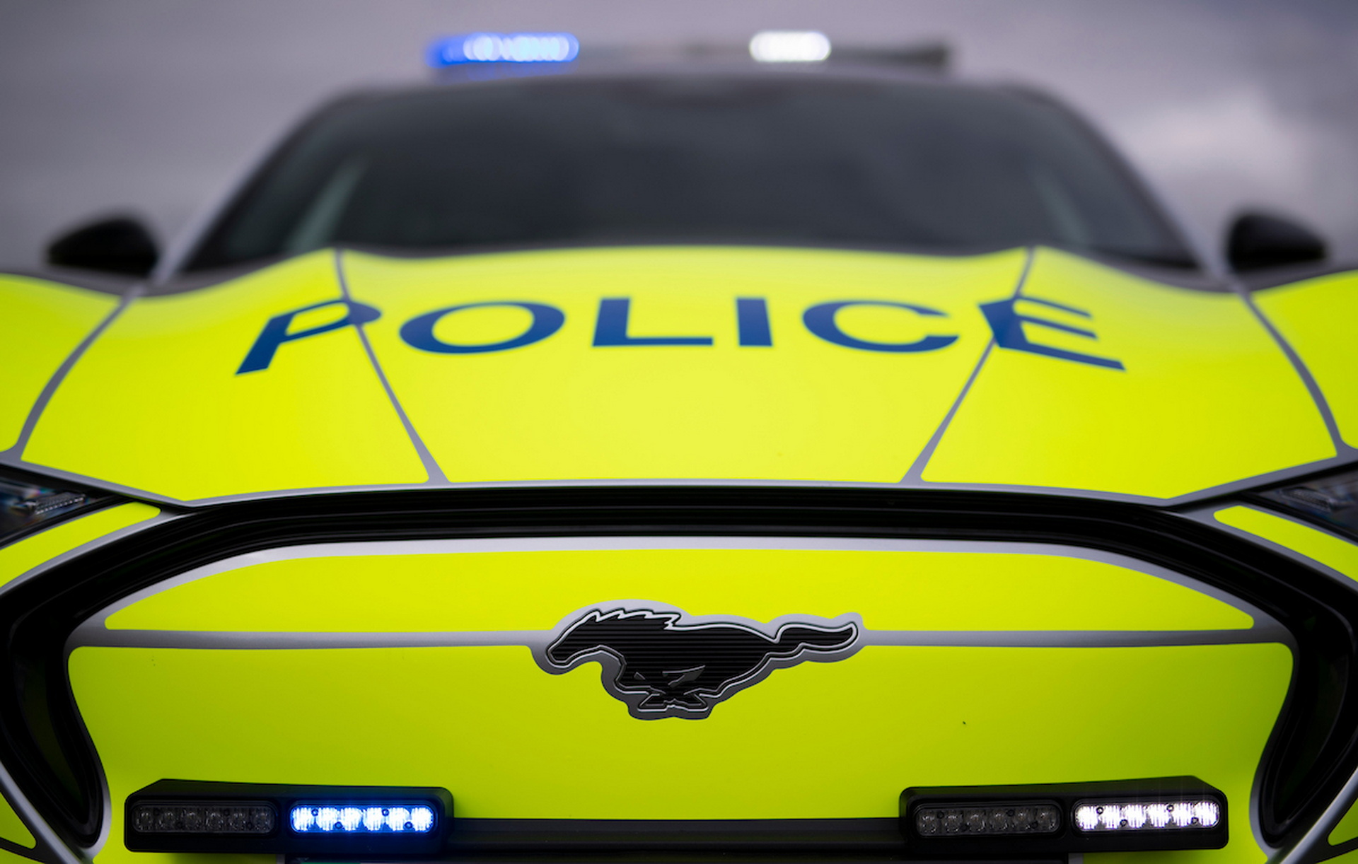 Ford Shows Off Mustang Mach-E Concept For UK Police Services